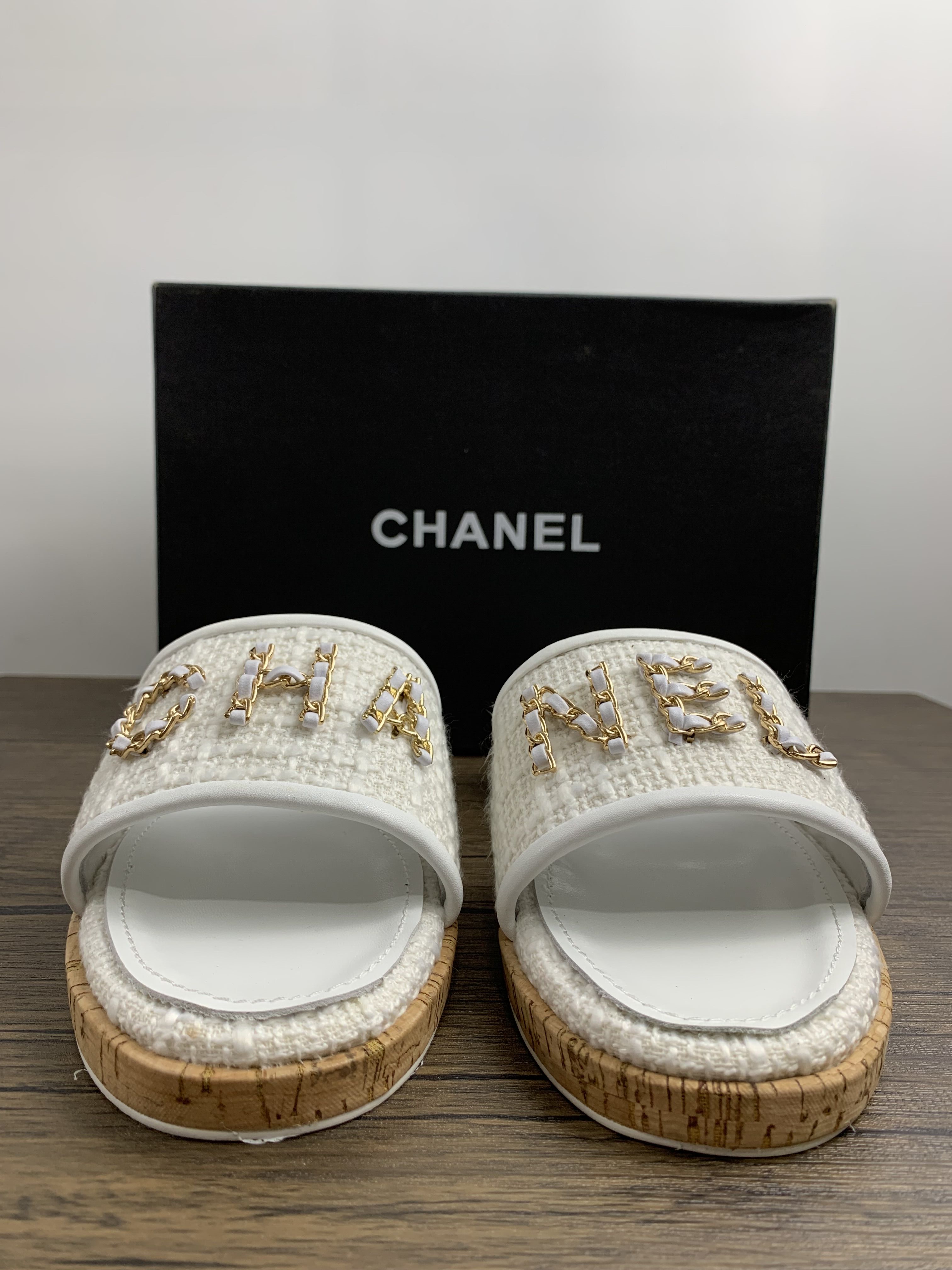 2022 Women C*hanel Top Sandals