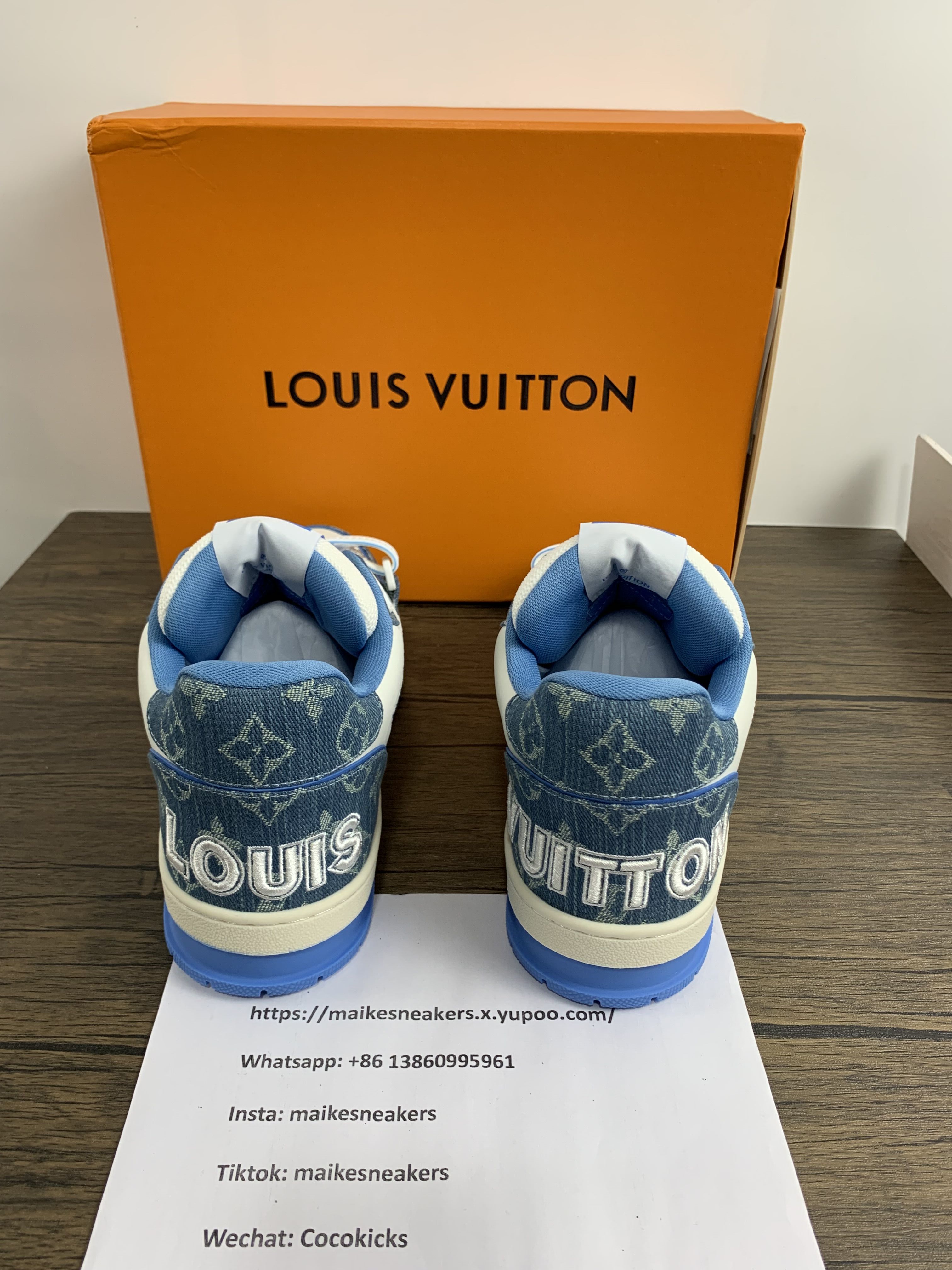 2023 Men L*ouis V*uitton L*V Trainer Top Sneakers