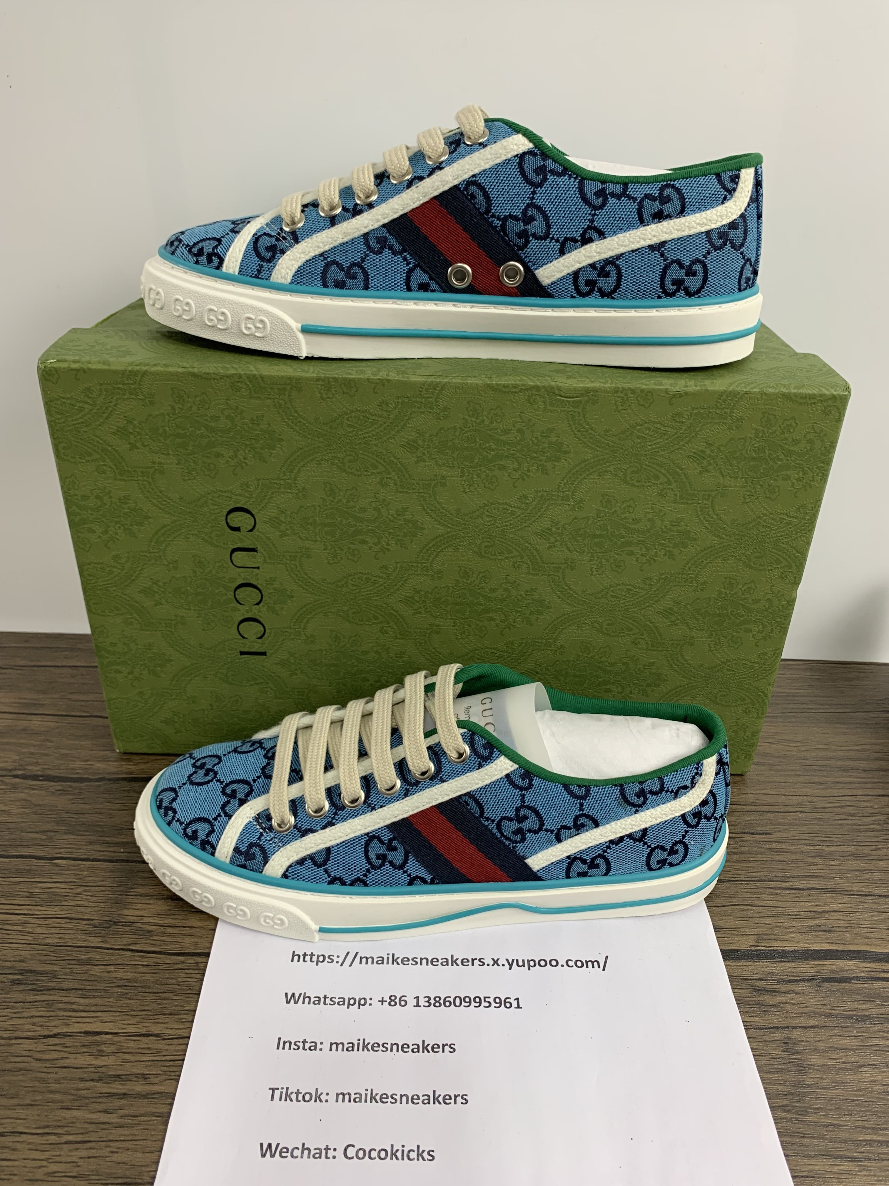 Men Women G*ucci Arrival tennis 1977 Top Sneaker