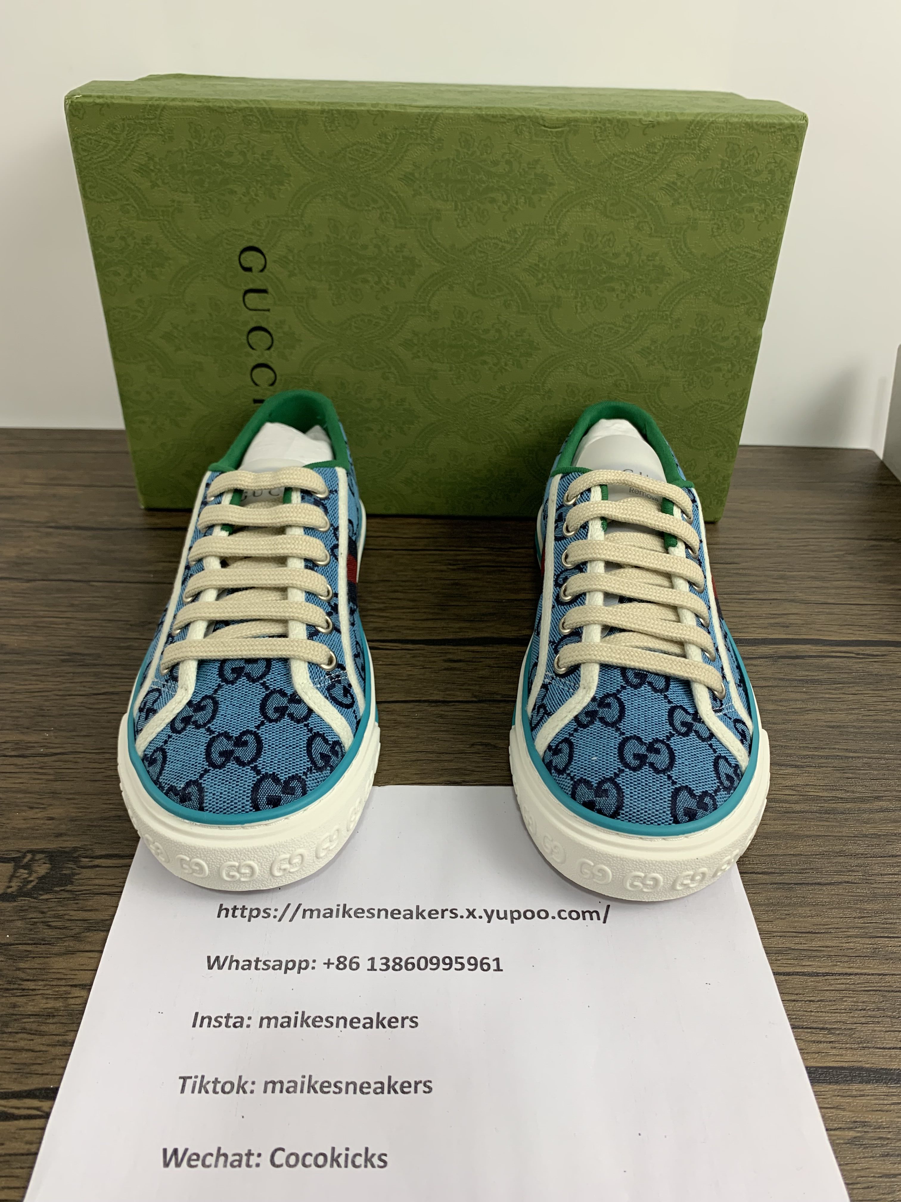 Men Women G*ucci Arrival tennis 1977 Top Sneaker