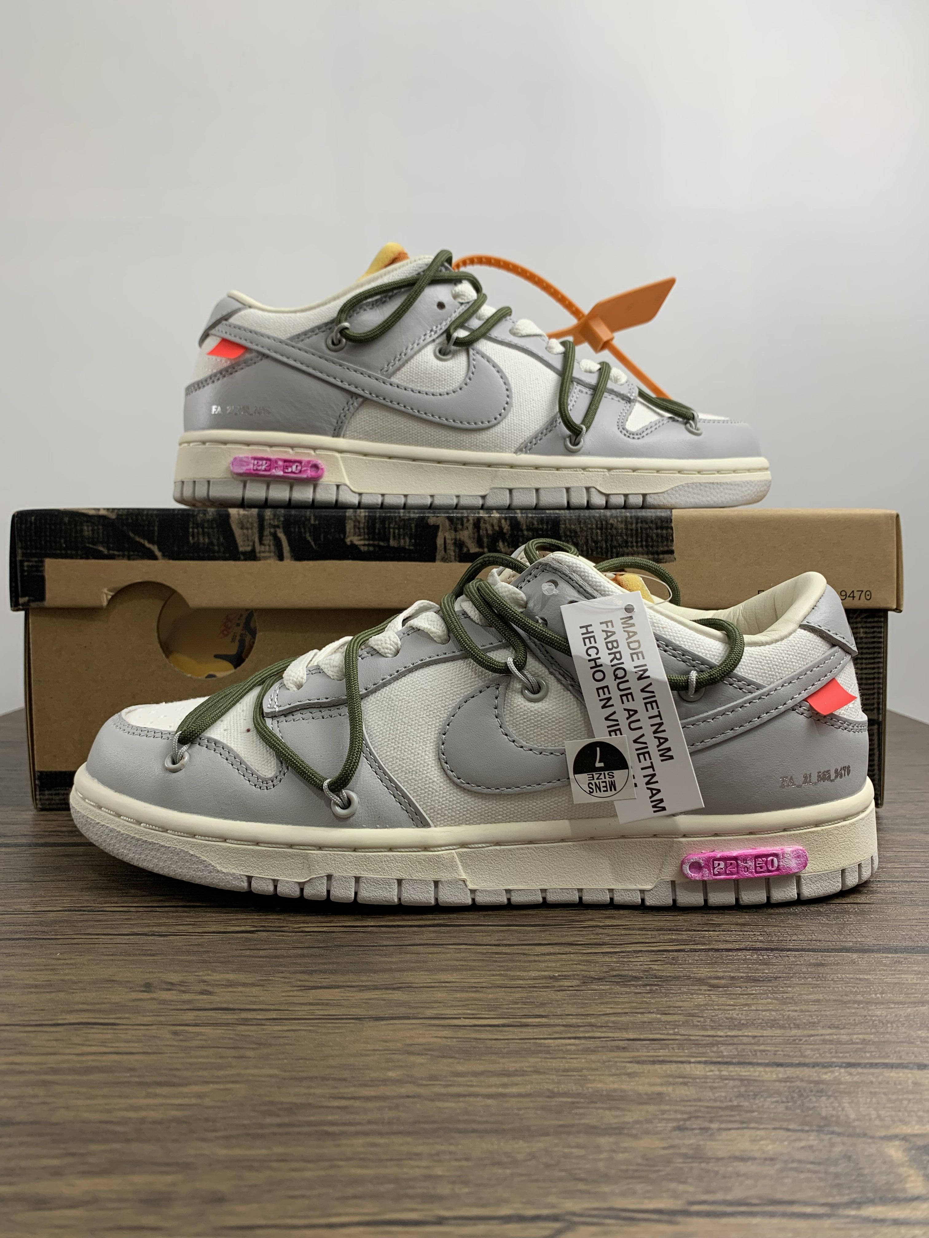 from OFF-WHITE x Nike Dunk Low 50