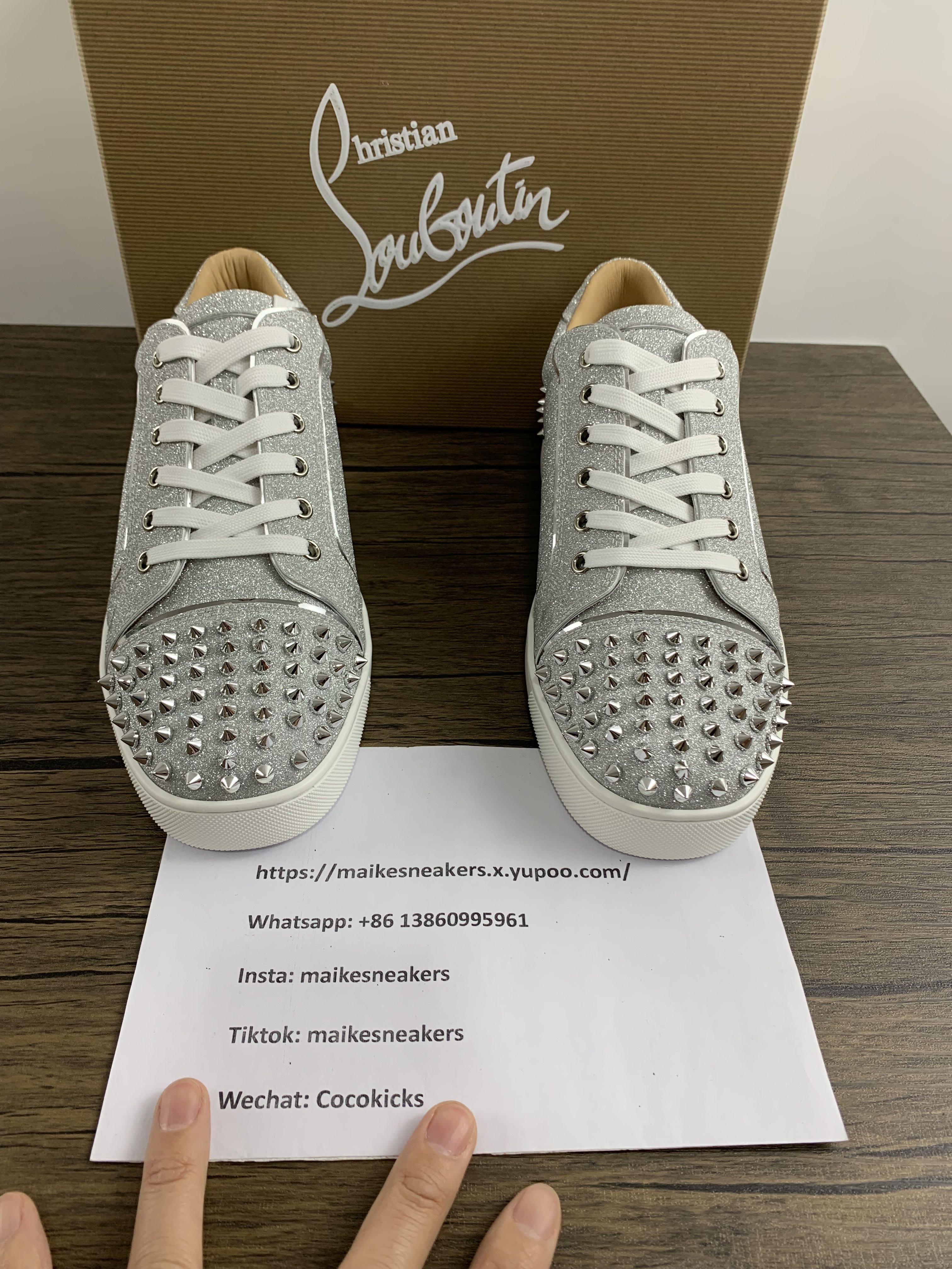 C*hristian ·Louboutin men women TOP sneakers