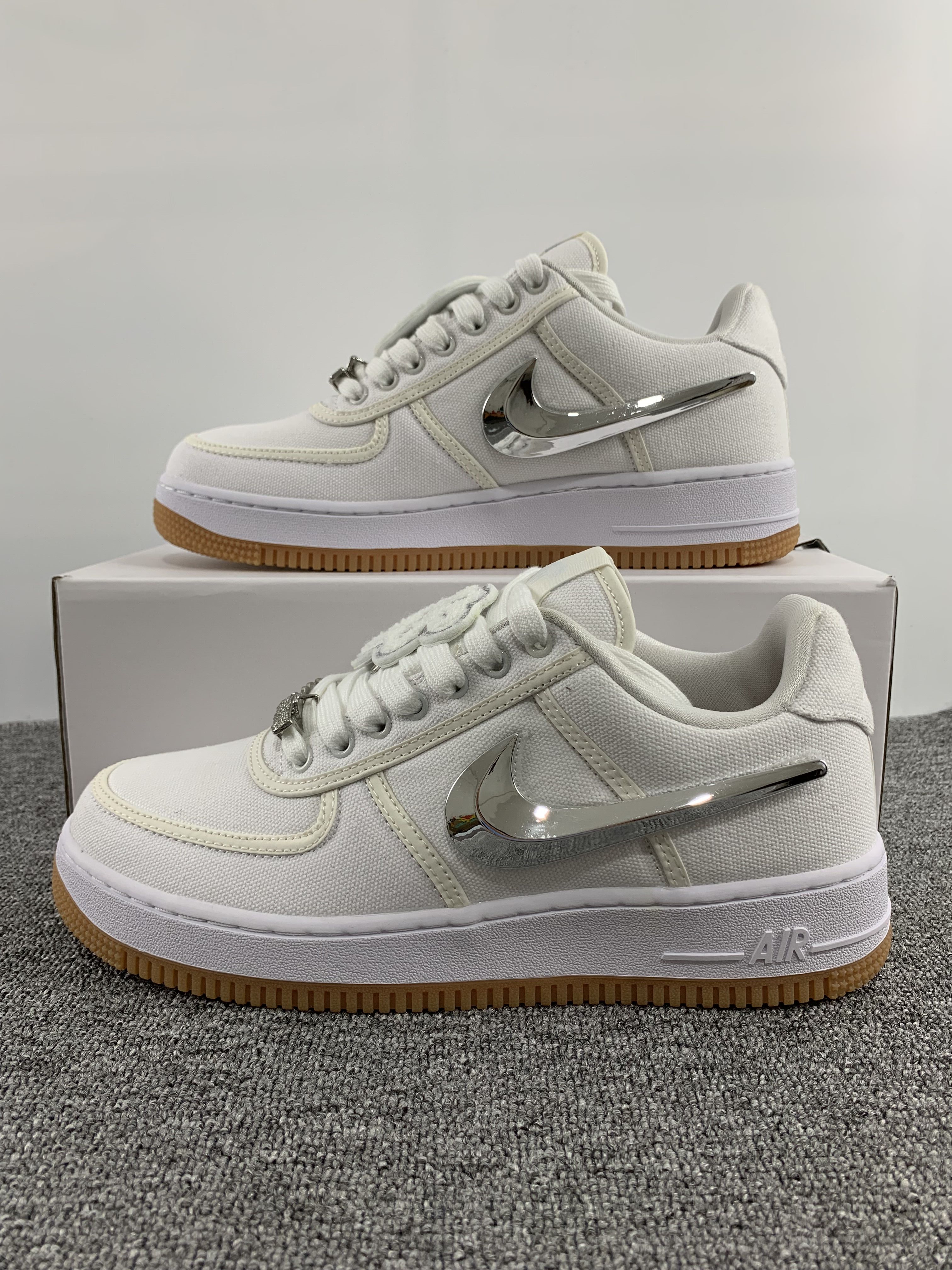 from SAIL men women travis scott x nike air force 1 top sneakers