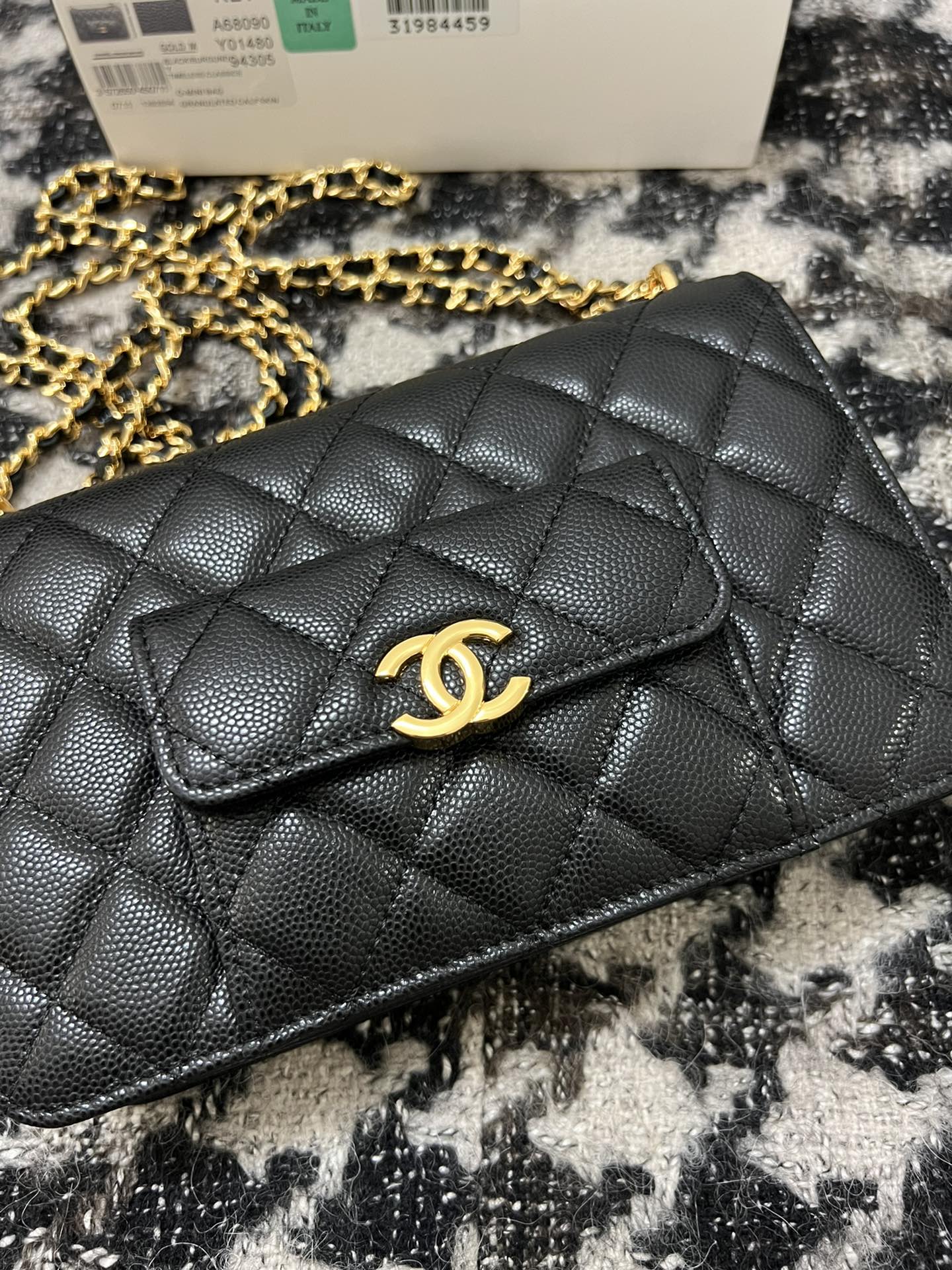 C*hanel Bag Top Quality 12.4*19.2*7.1CM