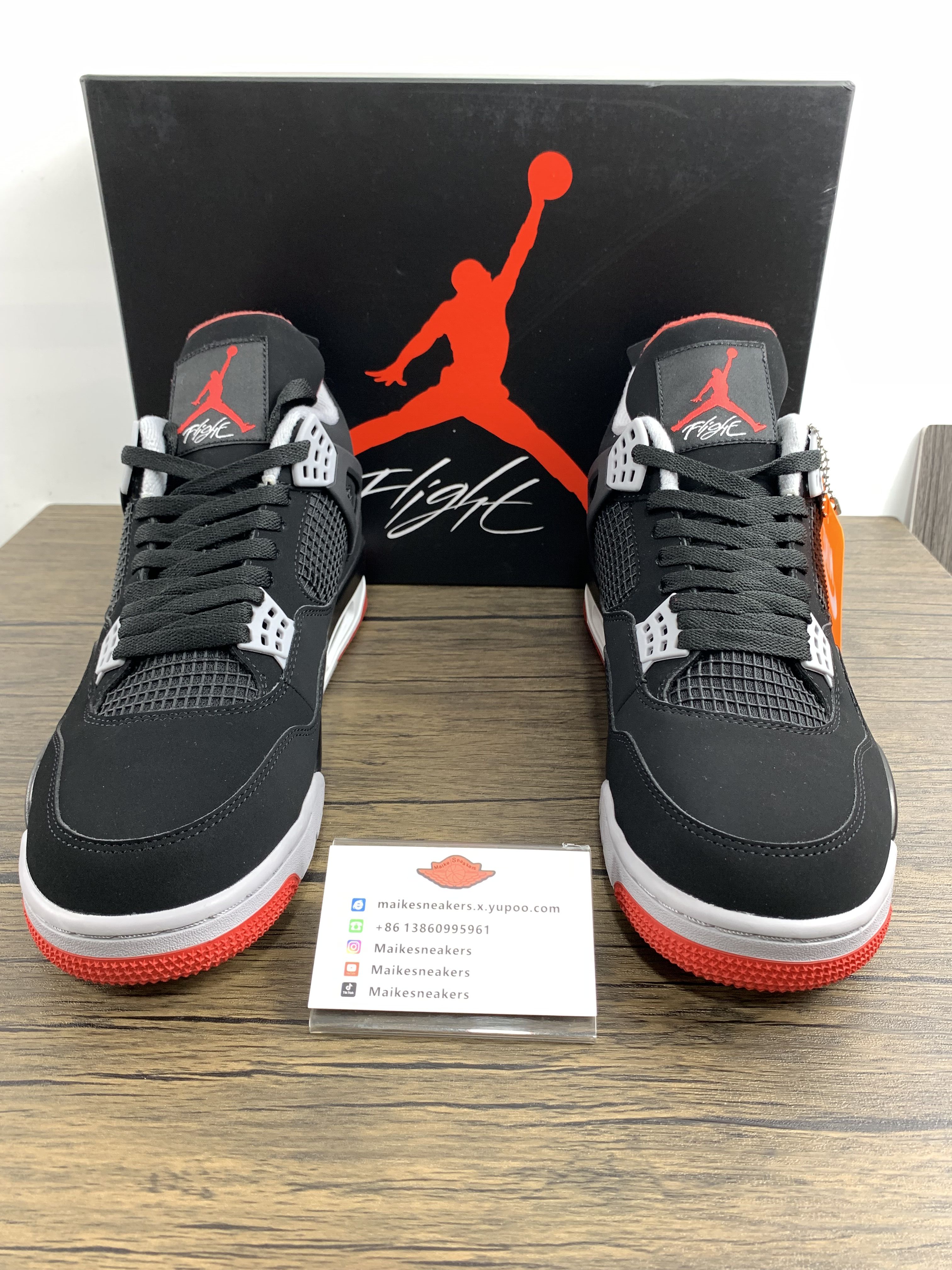 Air Jordan 4 Bred 308497-060
