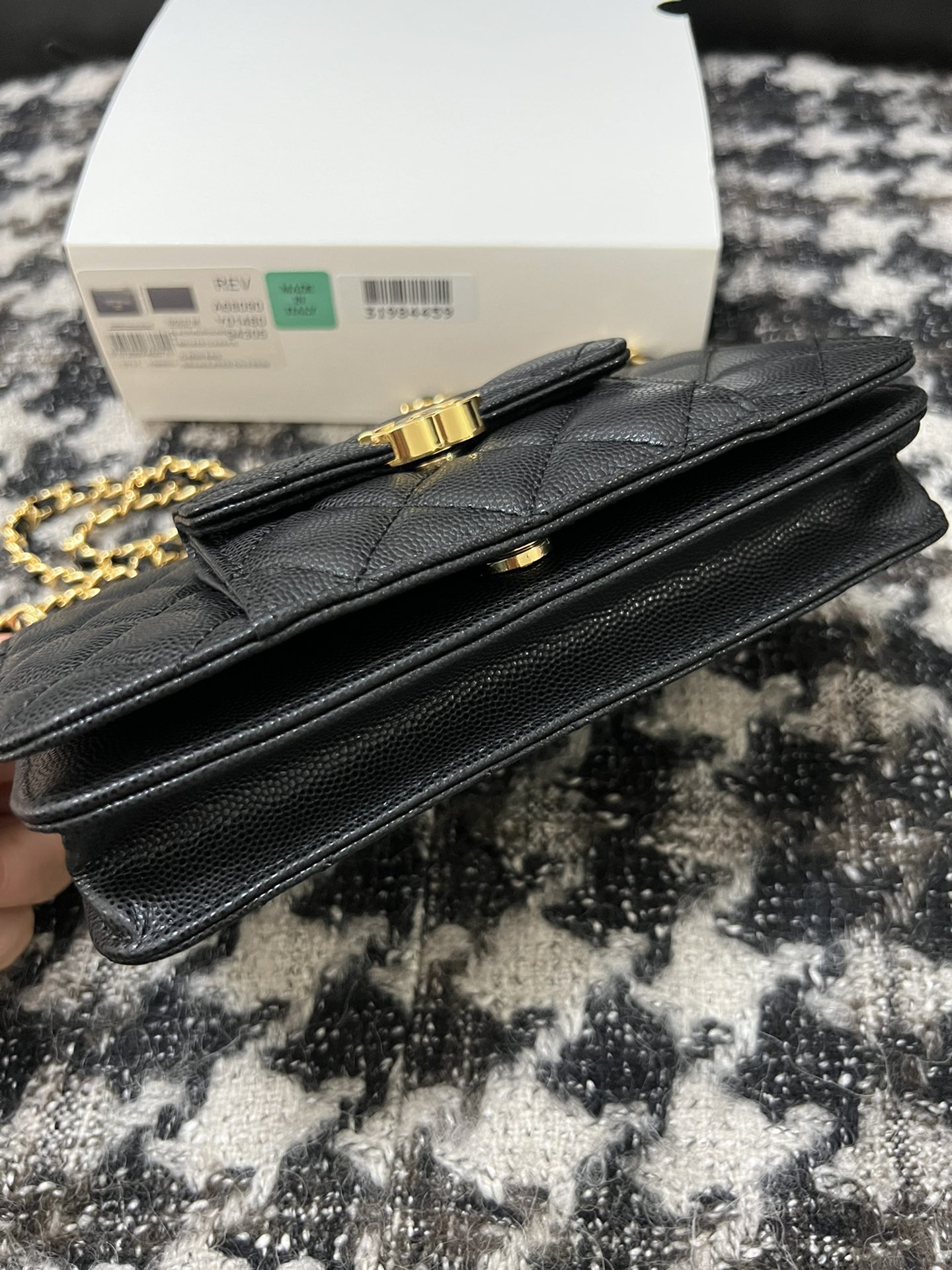 C*hanel Bag Top Quality 12.4*19.2*7.1CM