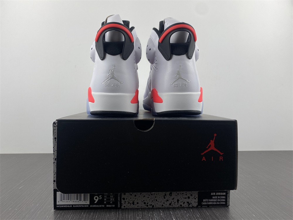 Air Jordan 6 White Infrared 384664-123