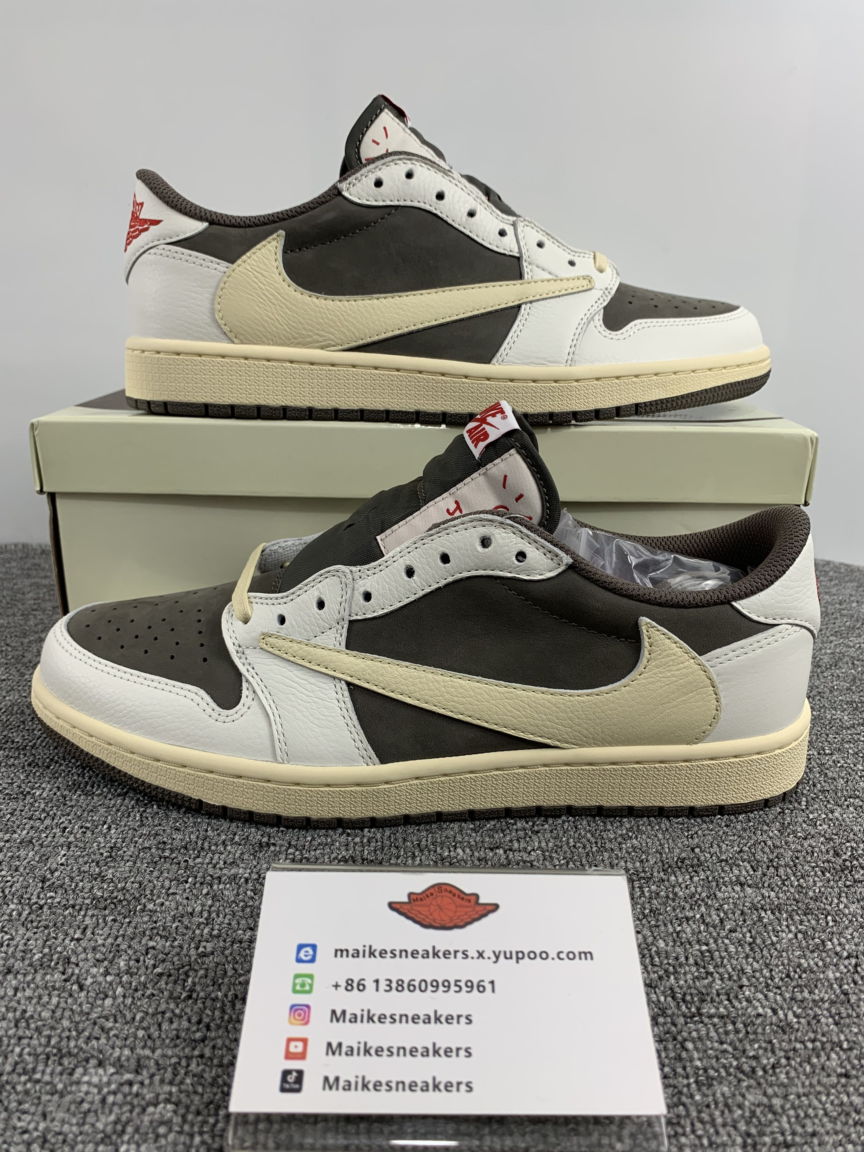 T*ravis S*cott x Air Jordan 1 Low OG DM7866-162