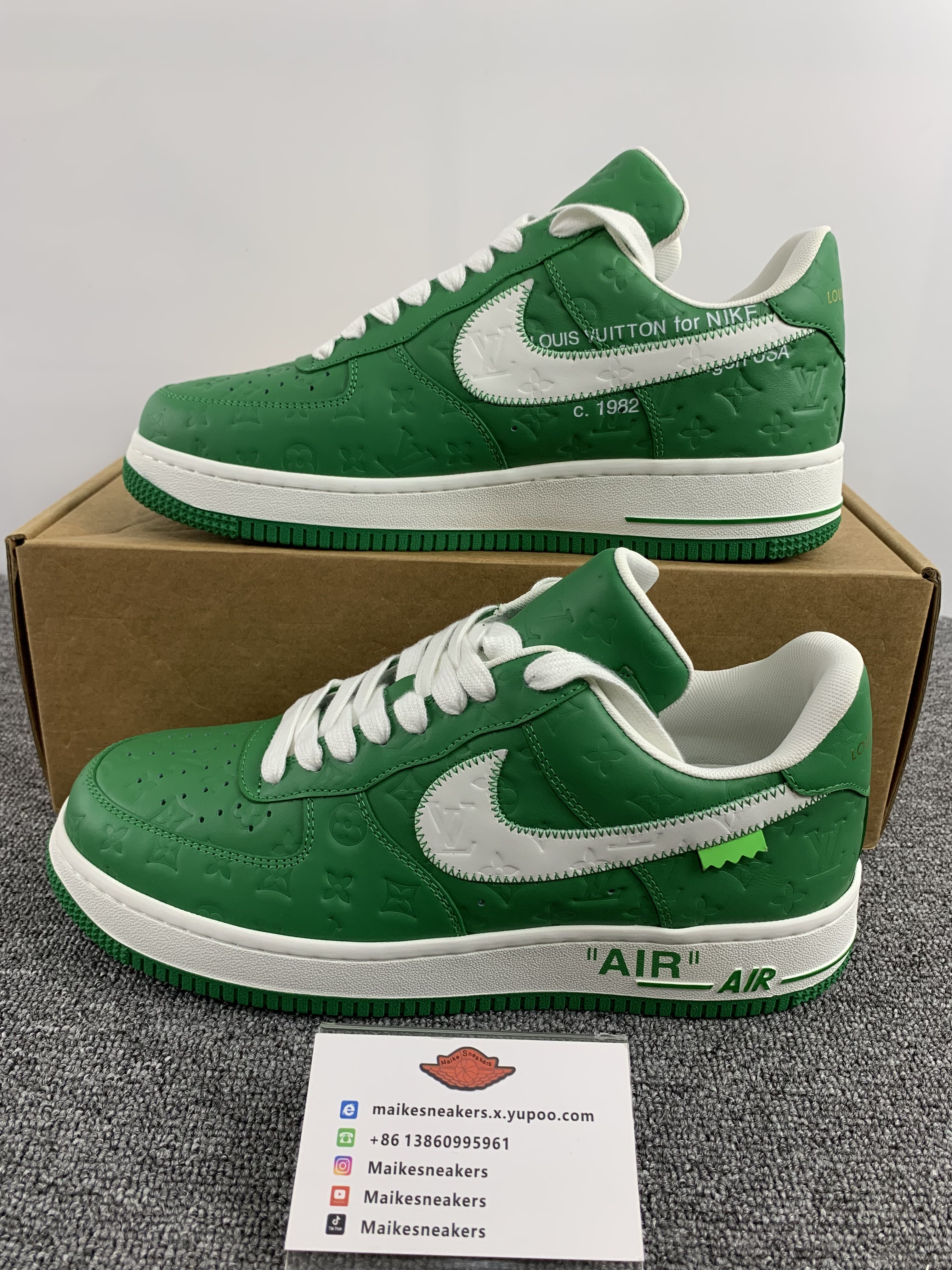 from Men L*ouis V*uitton * nike air force 1 Top Sneakers