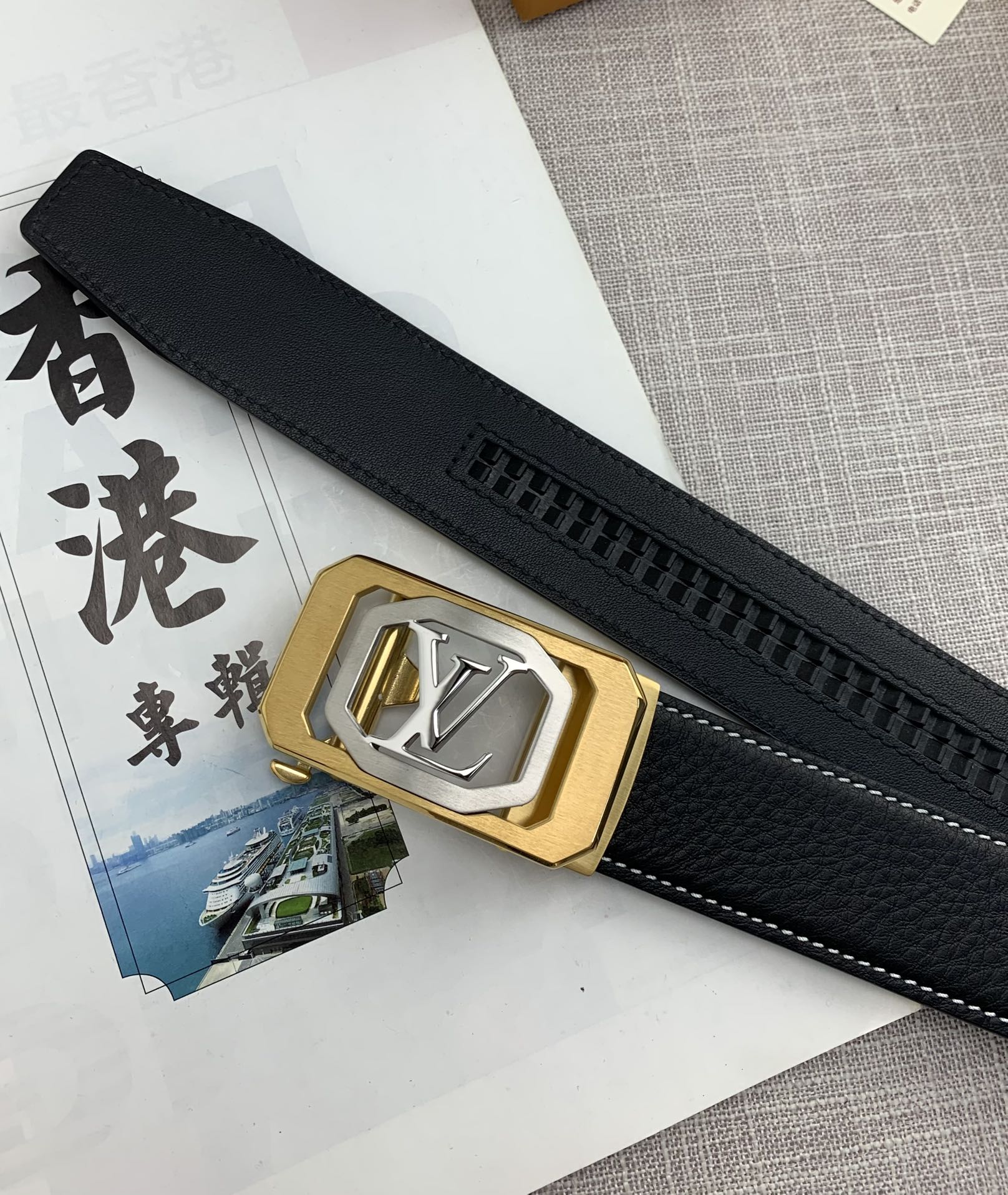 L*ouis V*uitton Belts Top Quality 35MM