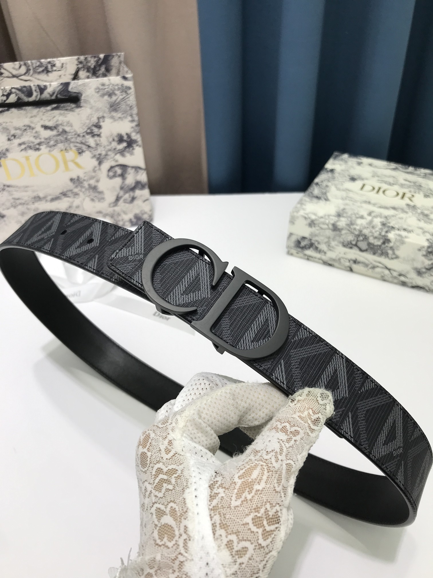 D*ior Belts Top Quality 35MM