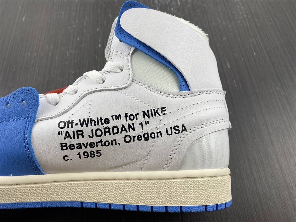 OFF-WHITE x Air Jordan 1 AQ0818-168