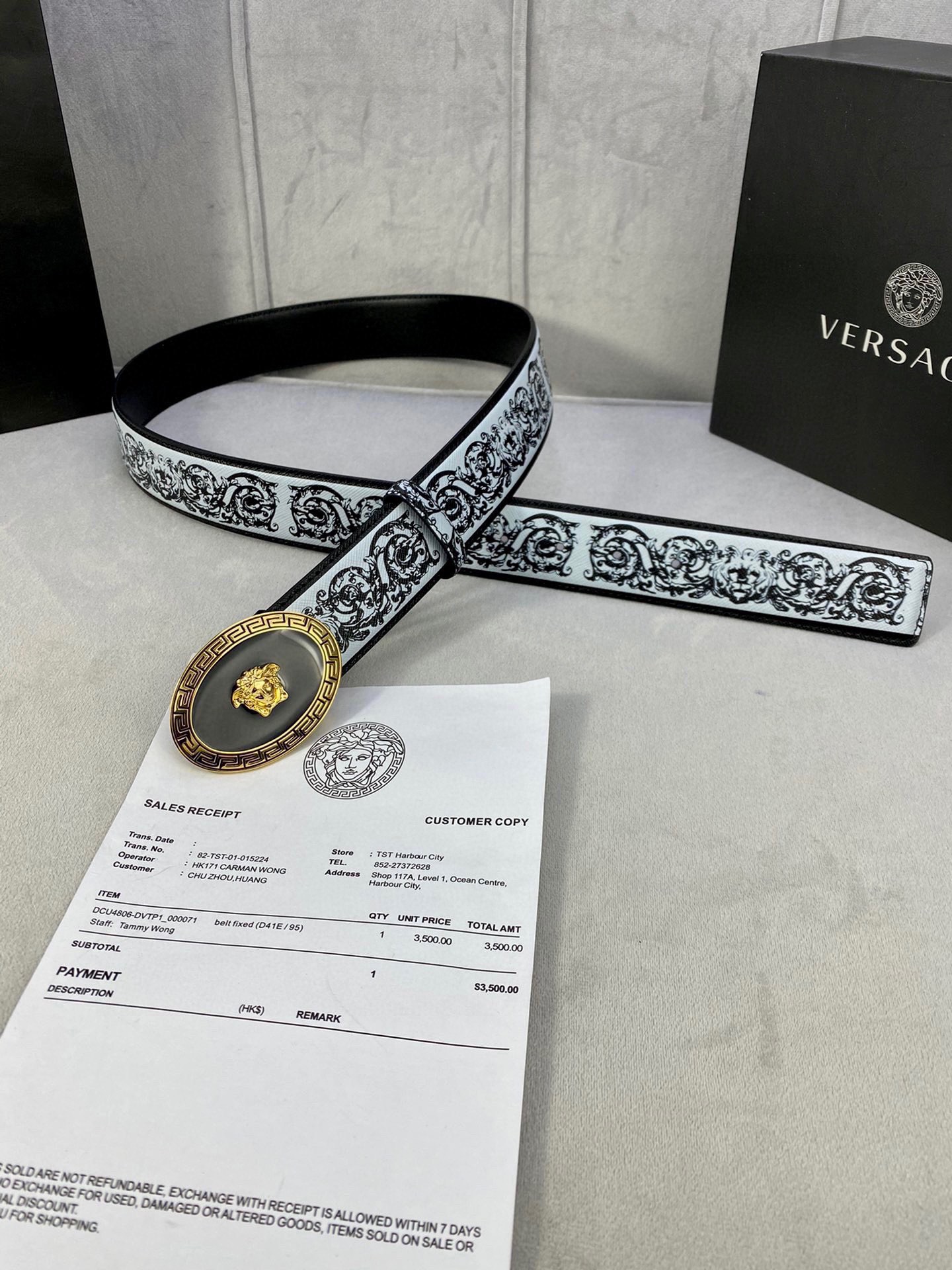 V*ersace Belts Top Quality 40MM