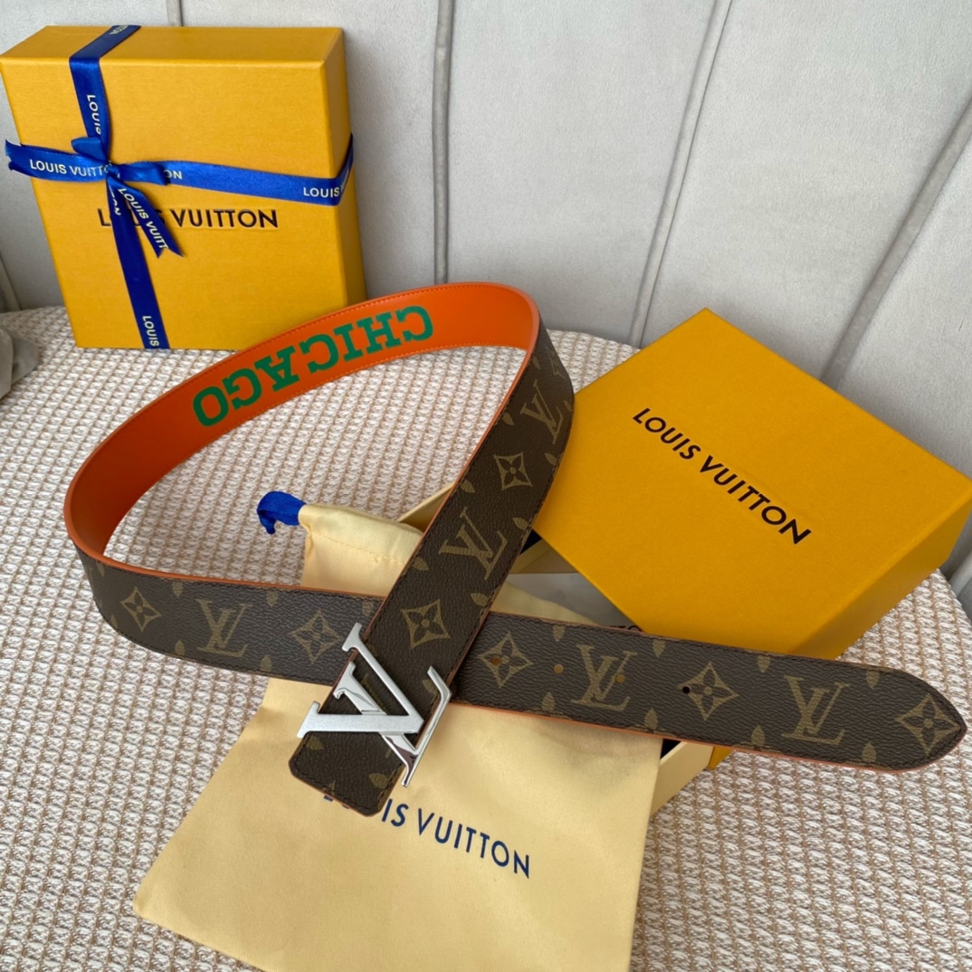 L*ouis V*uitton Belts Top Quality 40MM