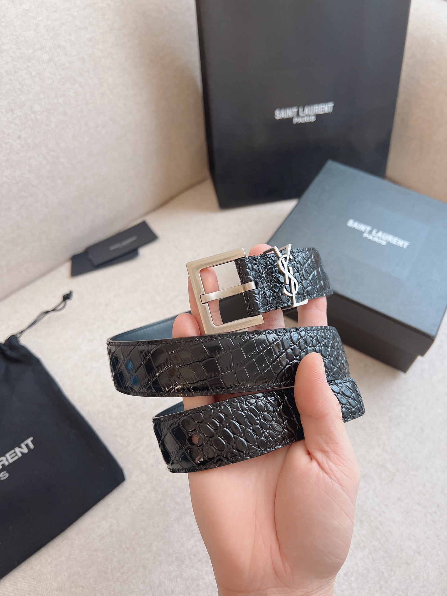 Y*SL Belts Top Quality 30MM