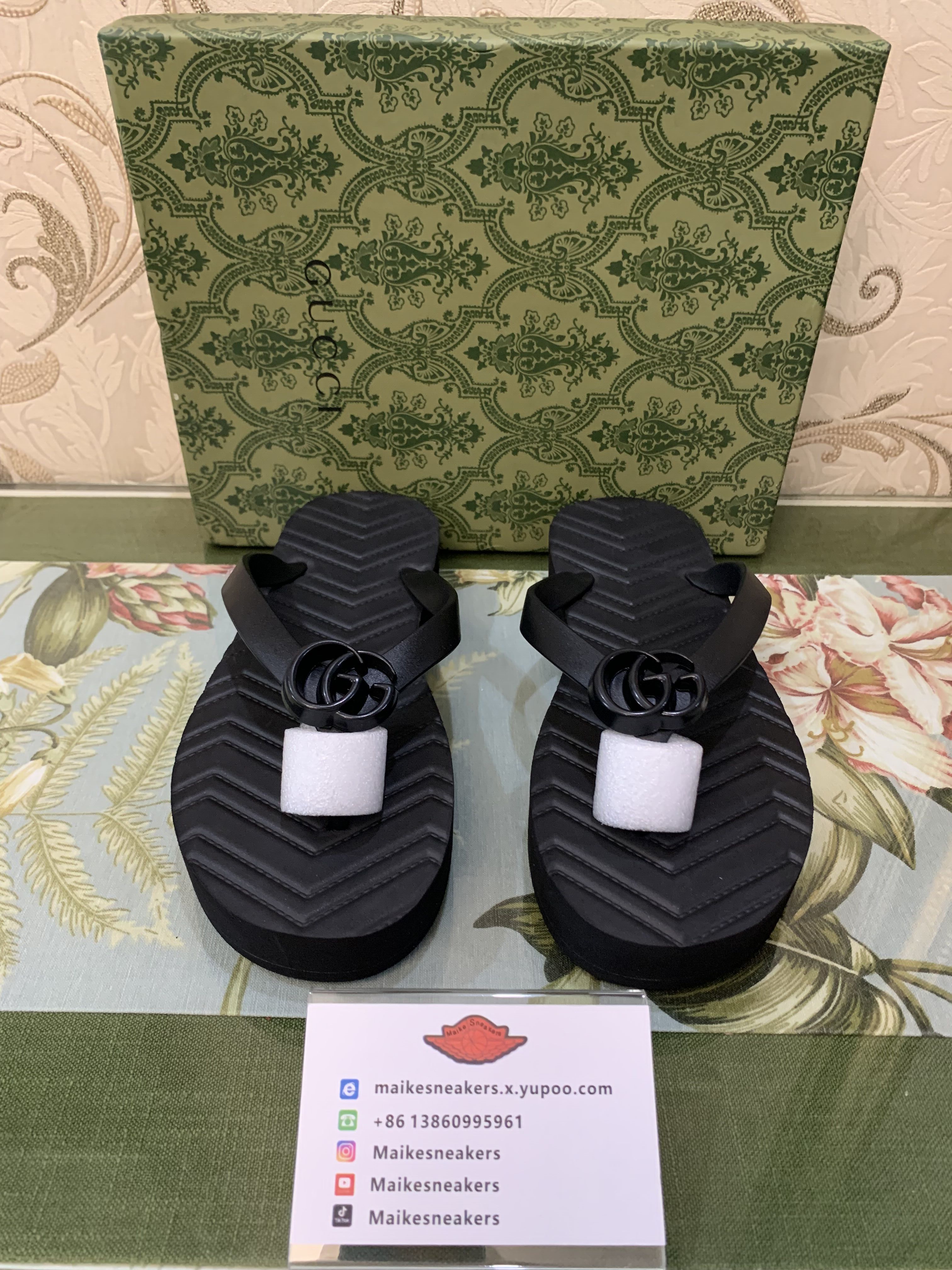 men Women G*ucci Top Sandals slides