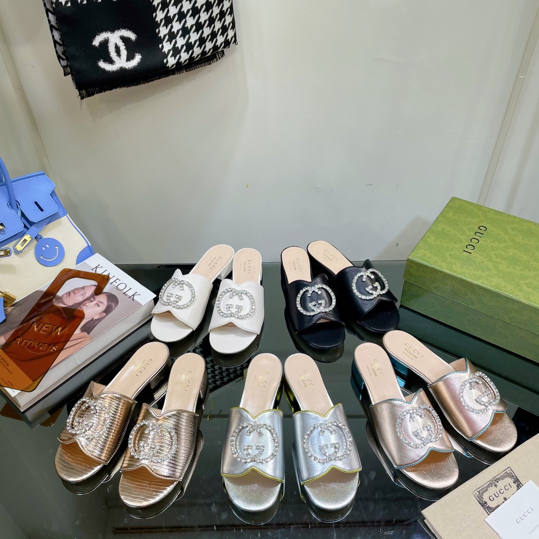 Women G*ucci Top Sandals