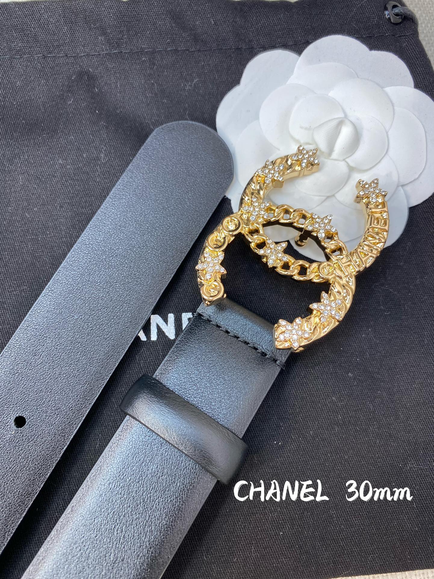 C*hanel Belts Top Quality 30MM