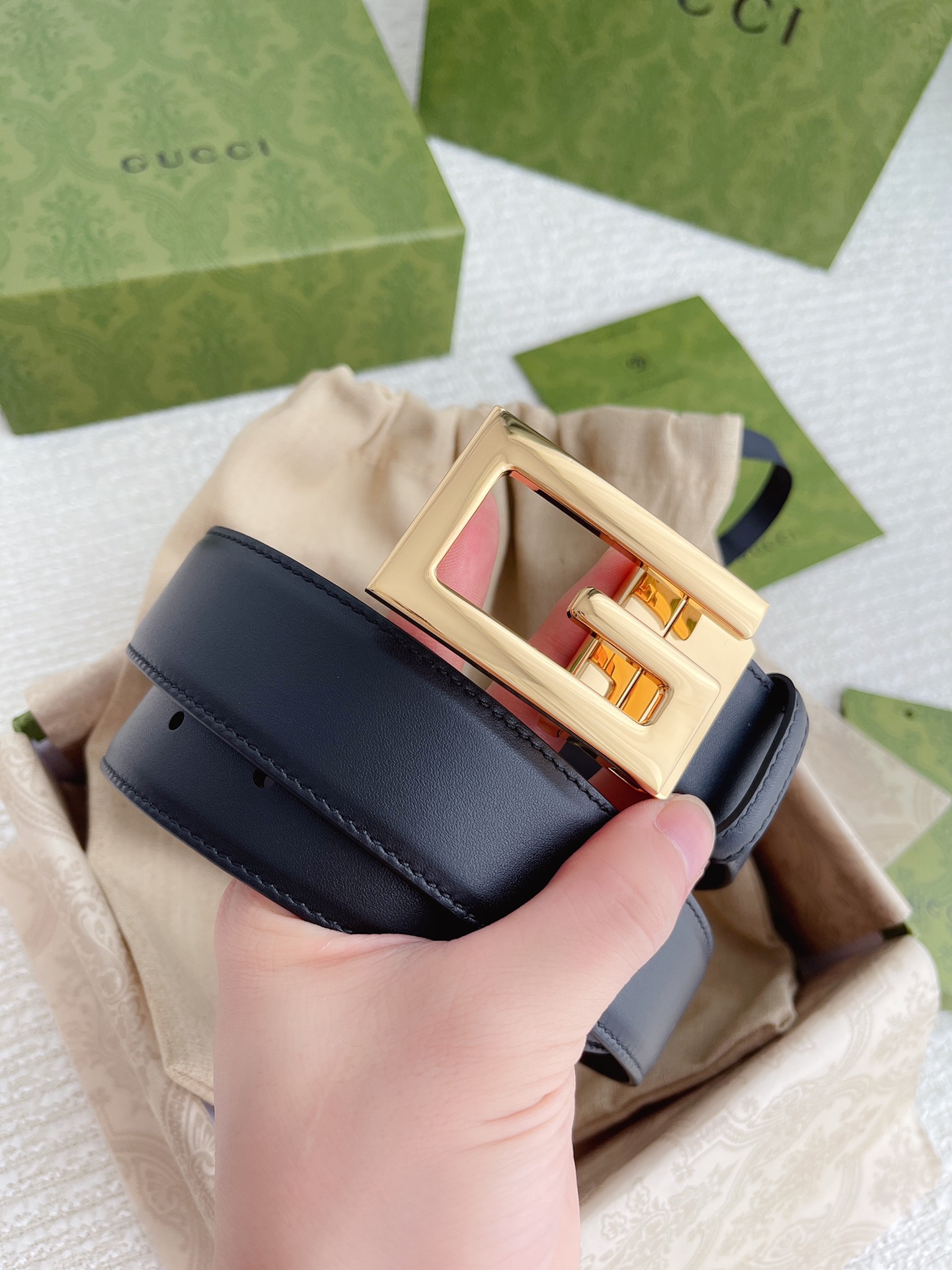 G*ucci Belts Top Quality 35MM