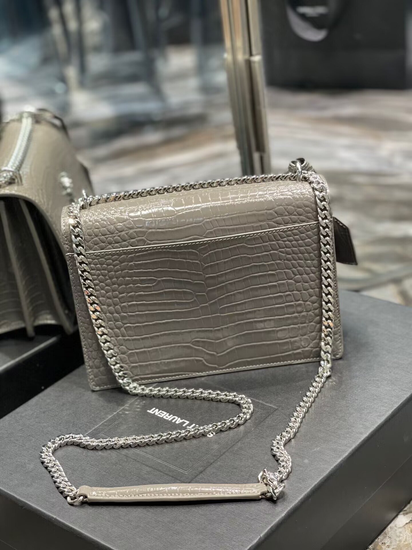 Y*SL Bag Top Quality 22*8*16CM