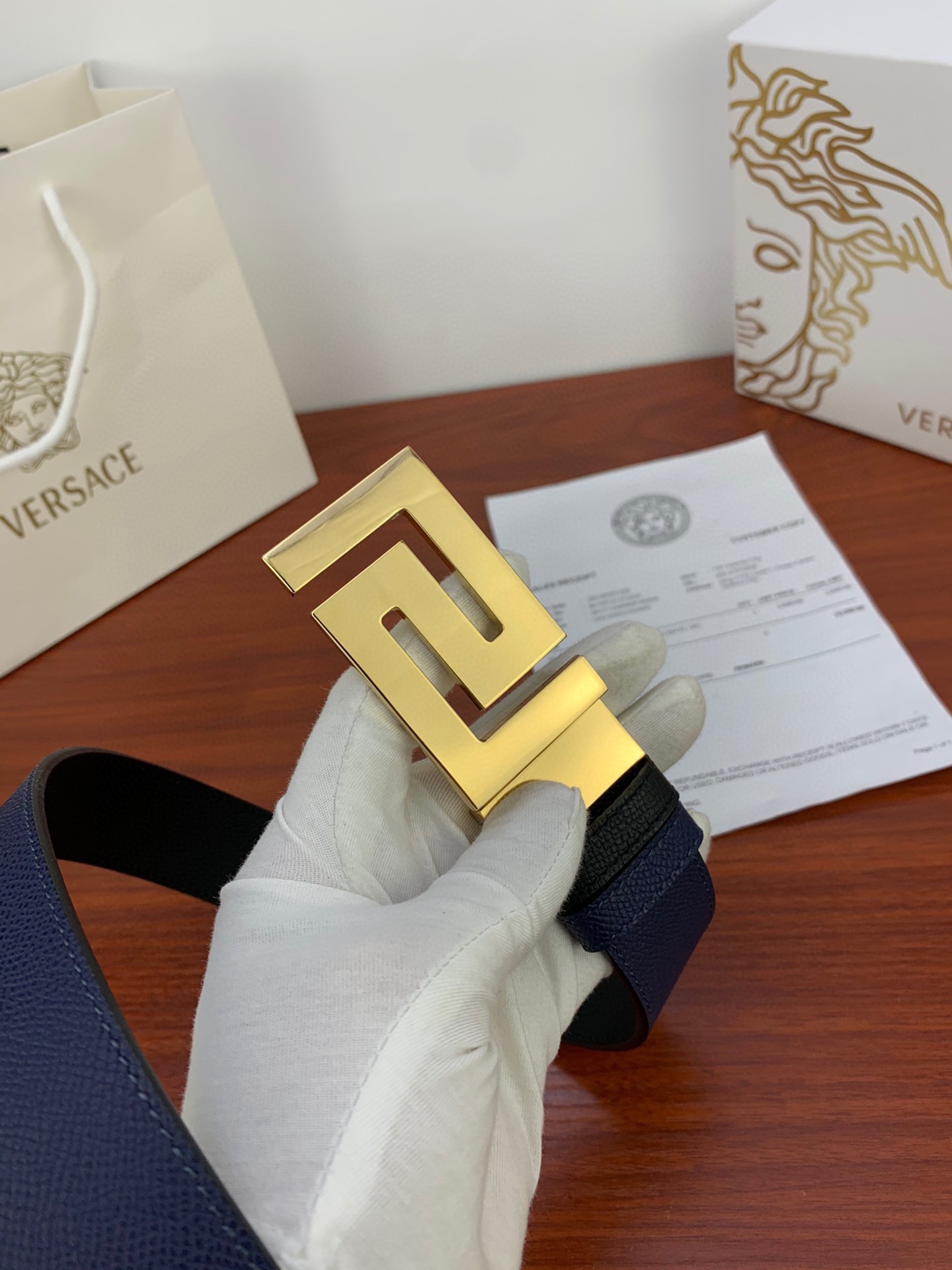 V*ersace Belts Top Quality 35MM