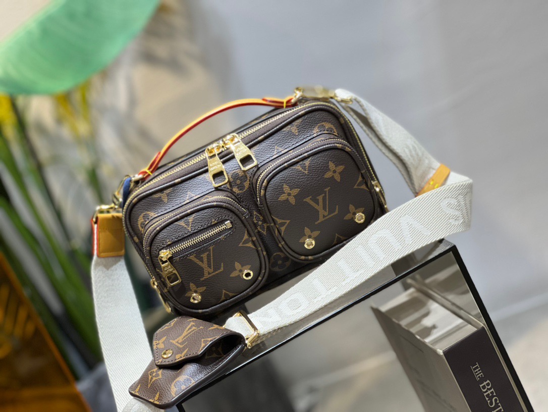 L*ouis V*uitton utility crossbody handbag Top Quality 18*11*10cm