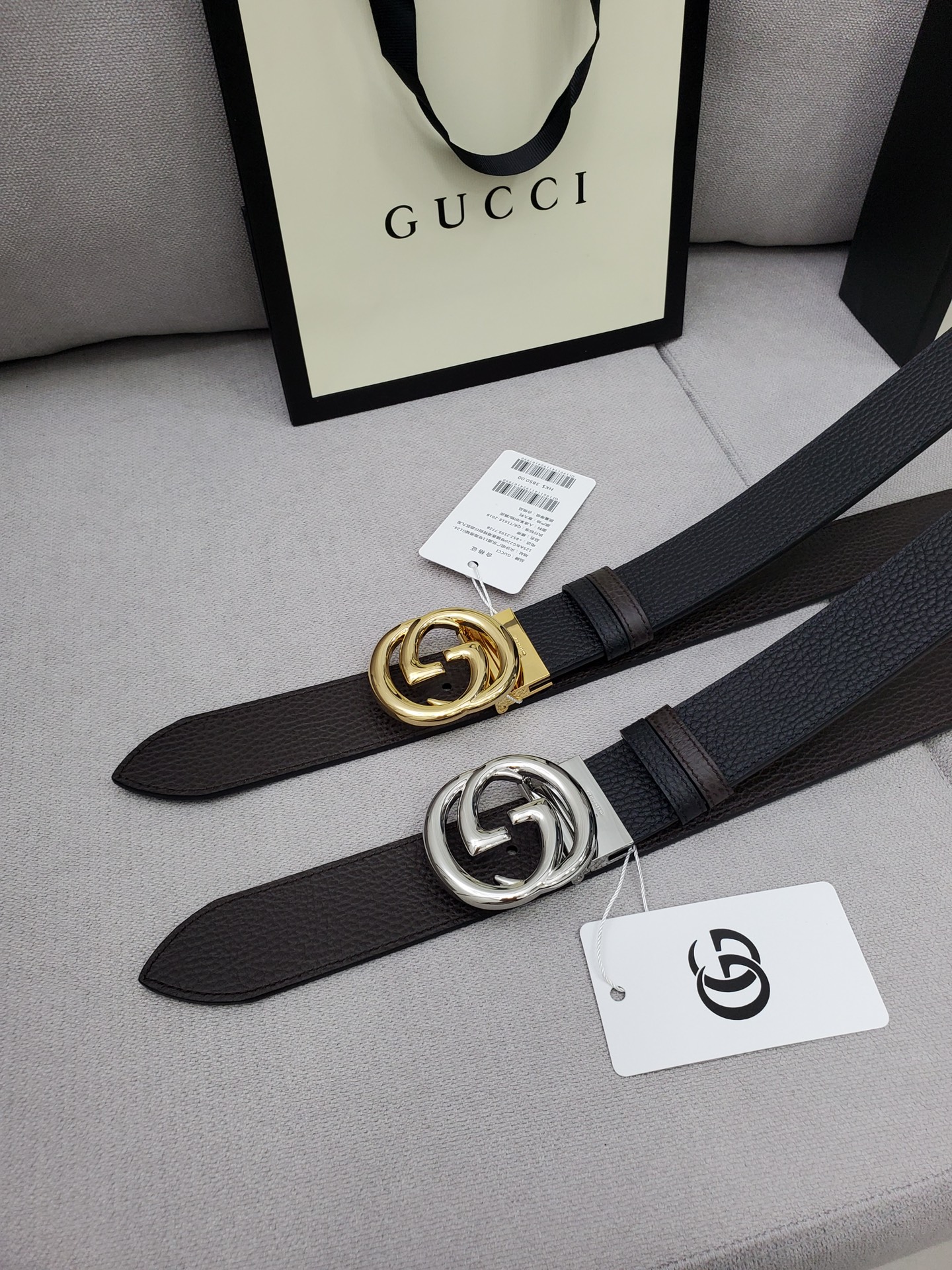 G*ucci Belts Top Quality 38MM