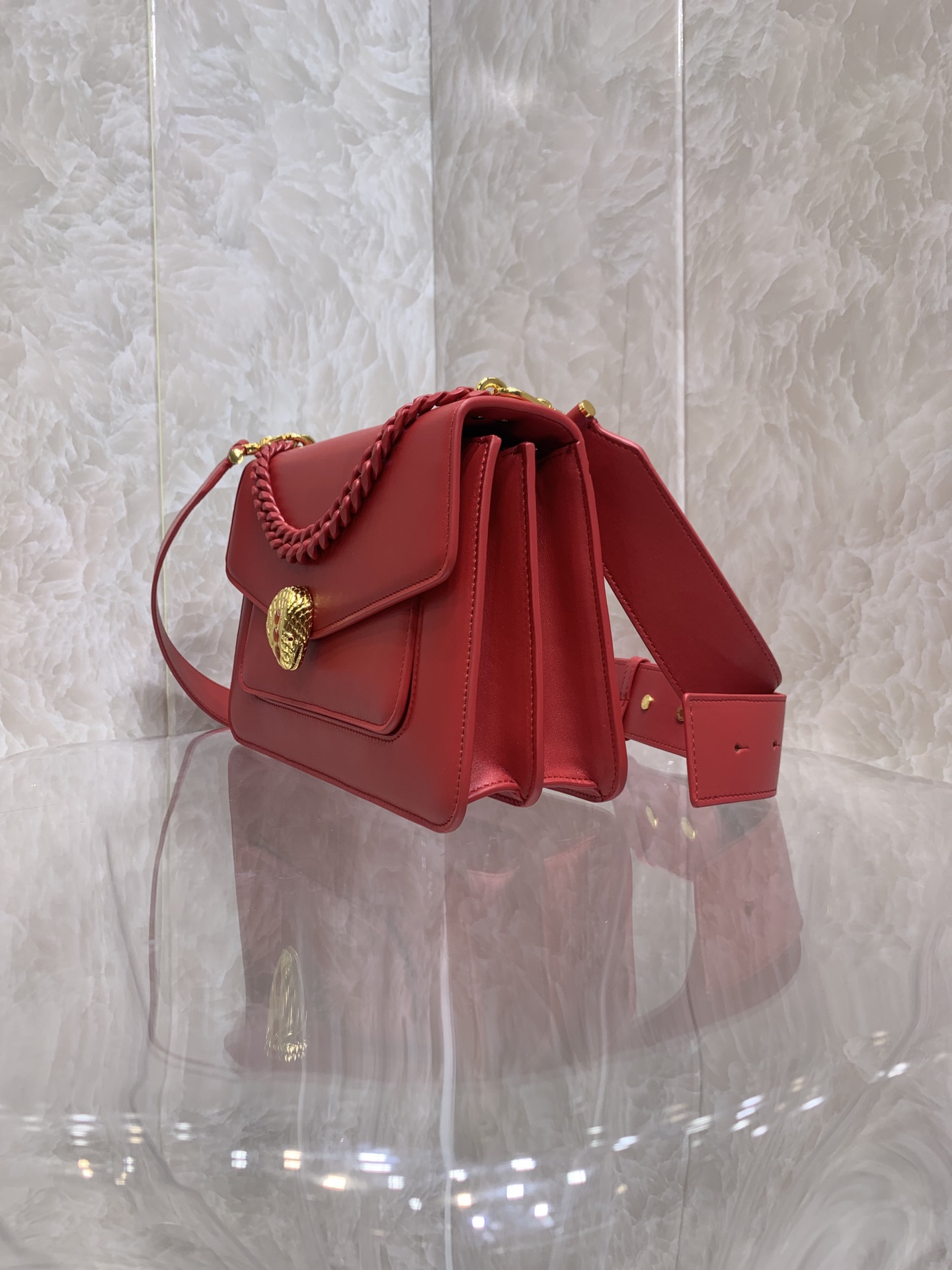 B*vlgari Bag Top Quality 25*14.5*9CM