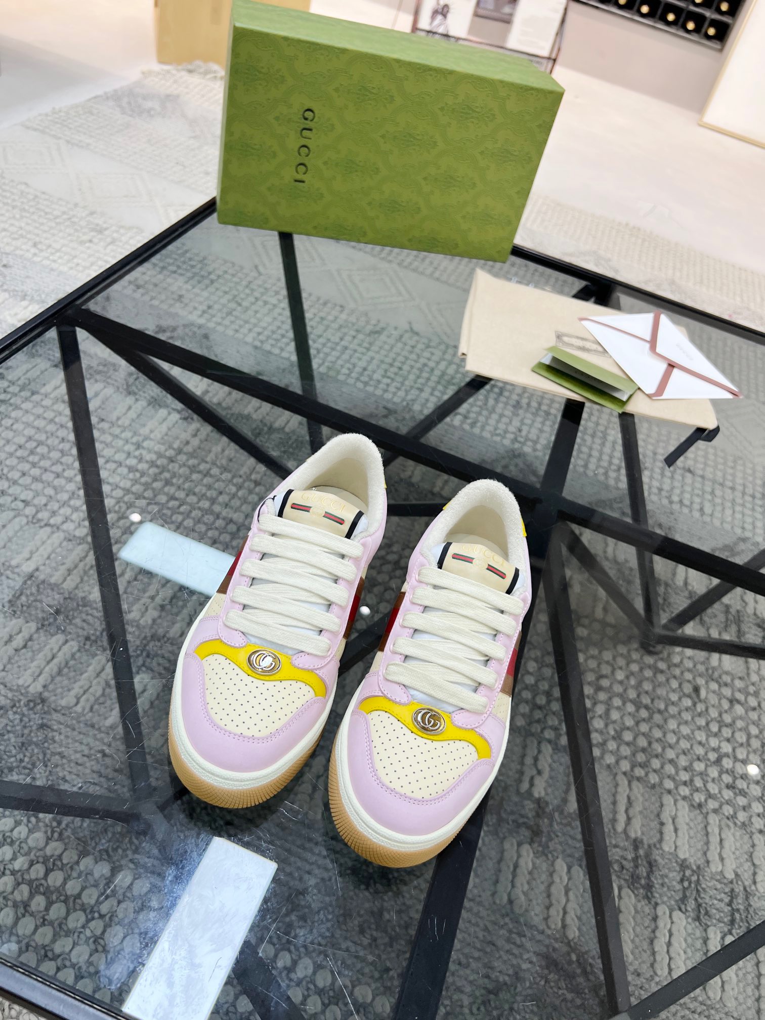 Men Women G*ucci Top Sneaker