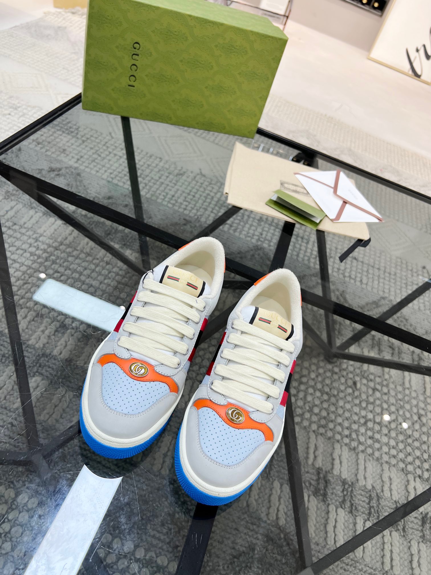 Men Women G*ucci Top Sneaker