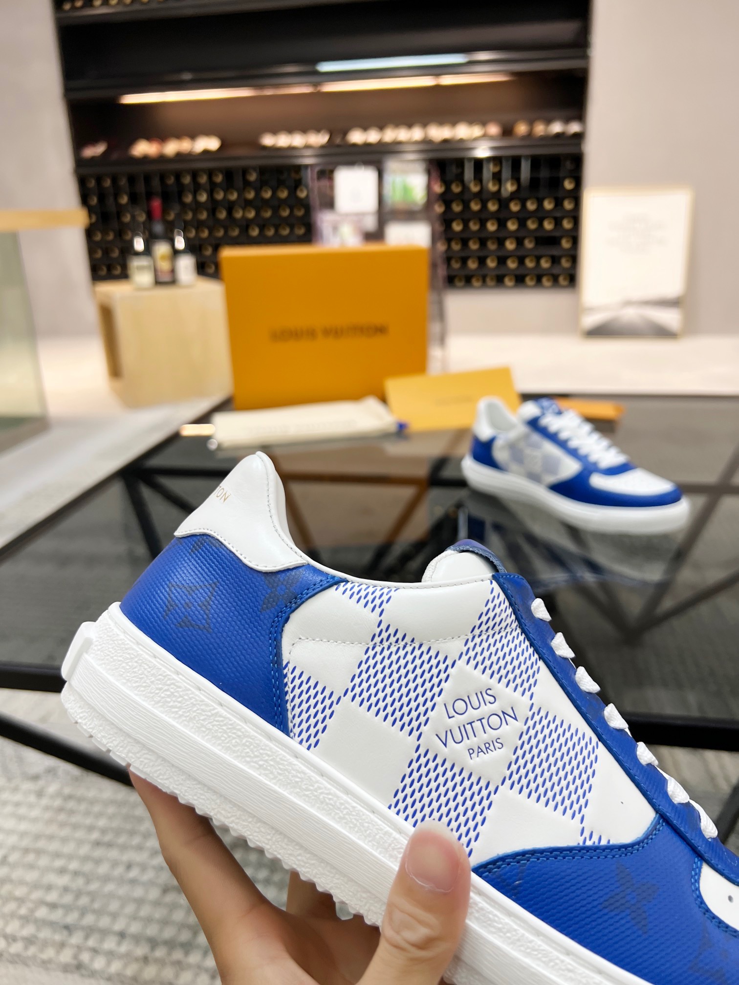 Men L*ouis V*uitton Top Sneaker