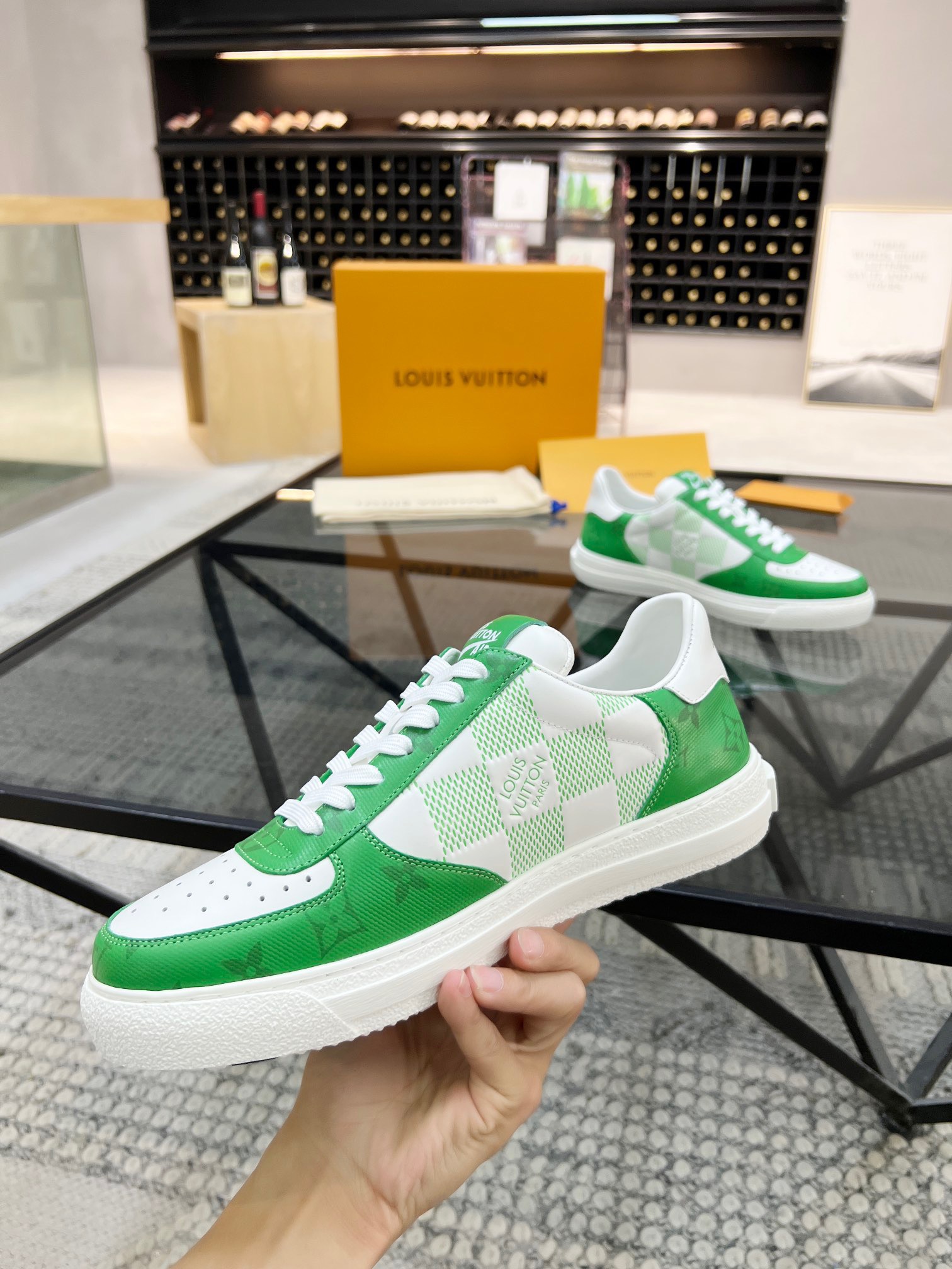 Men L*ouis V*uitton Top Sneaker