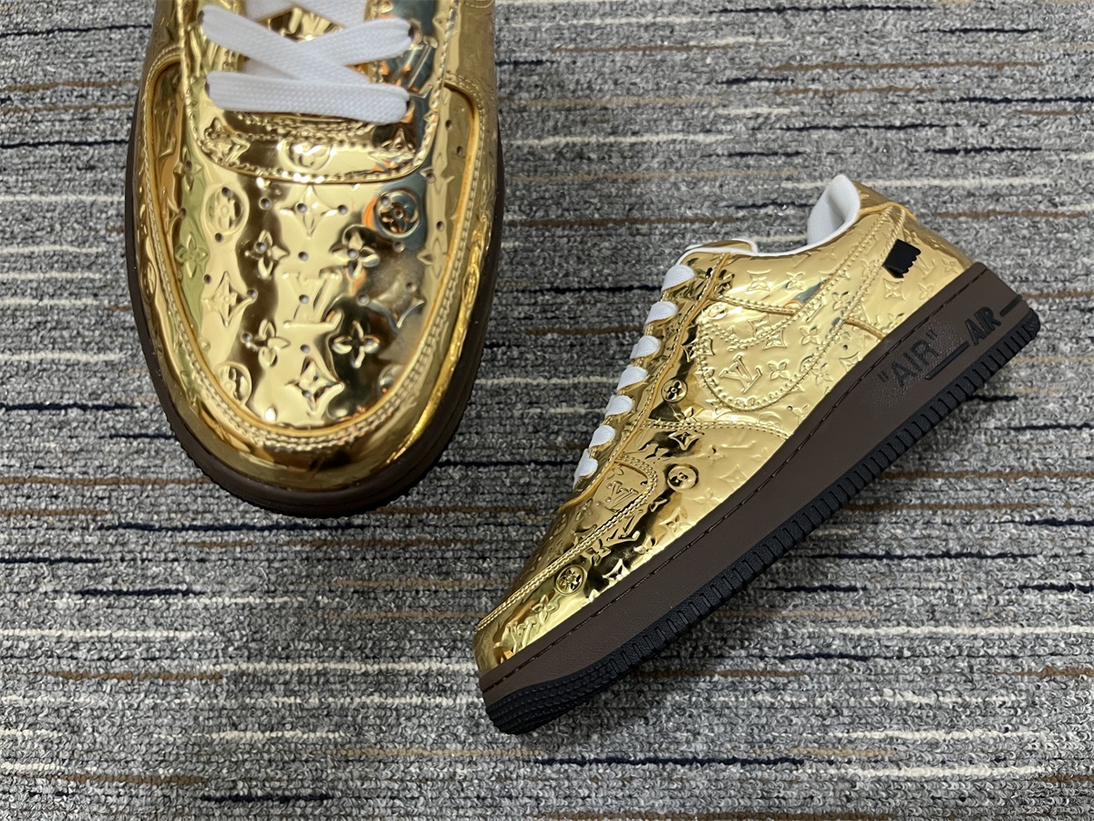 from Men L*ouis V*uitton nike air force 1 Top Sneakers