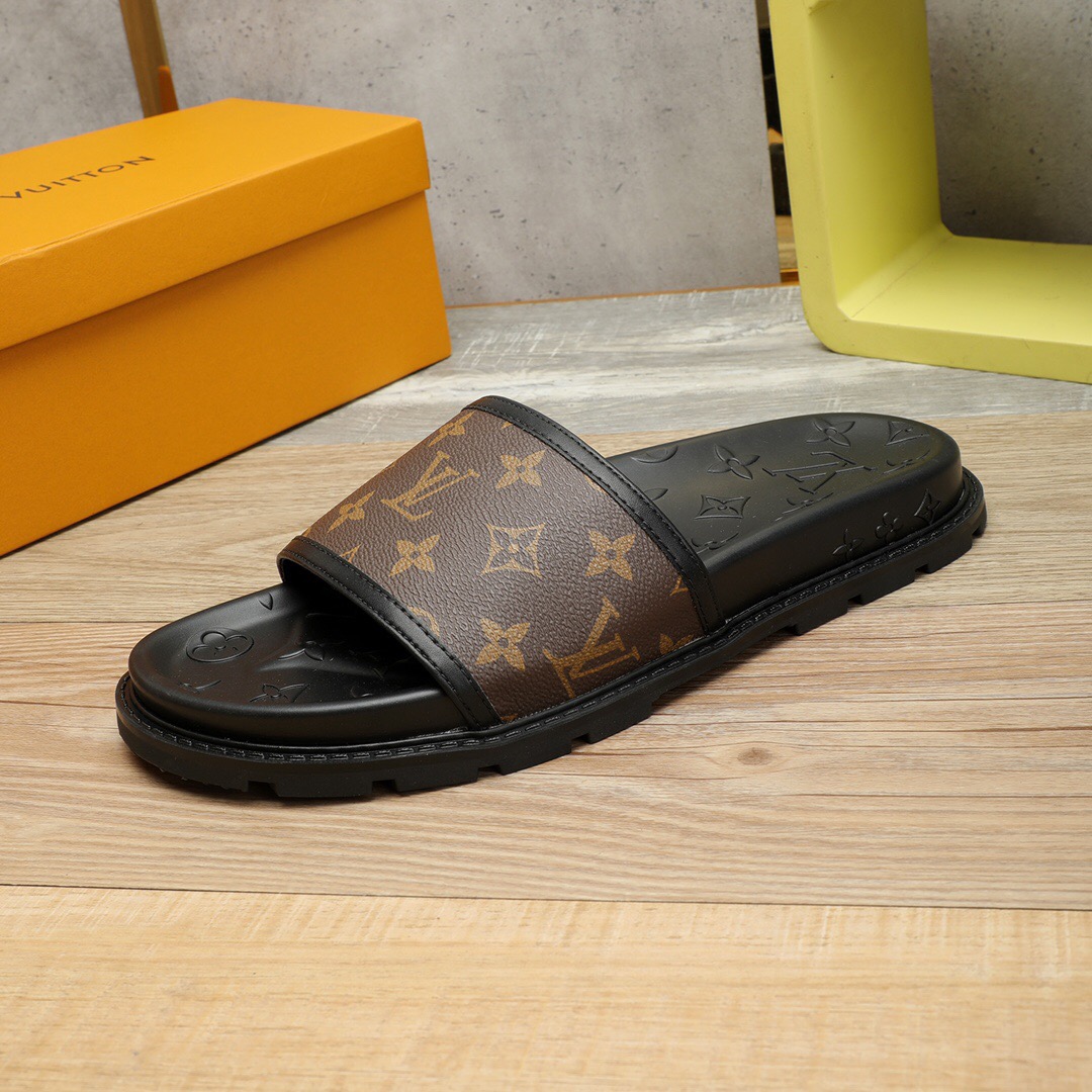 Men L*ouis V*uittonTop Slippers