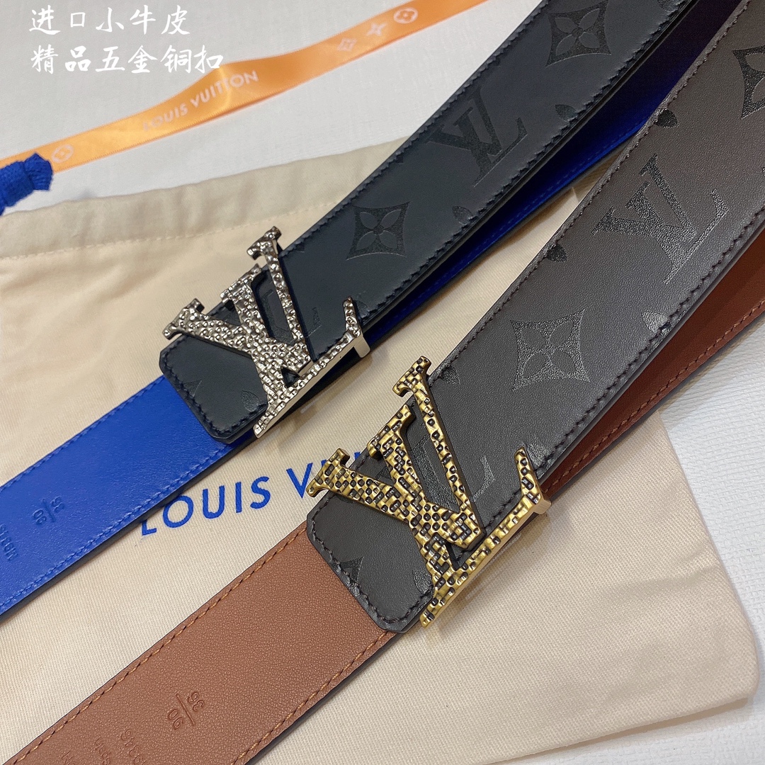 L*ouis V*uitton Belts Top Quality 40MM