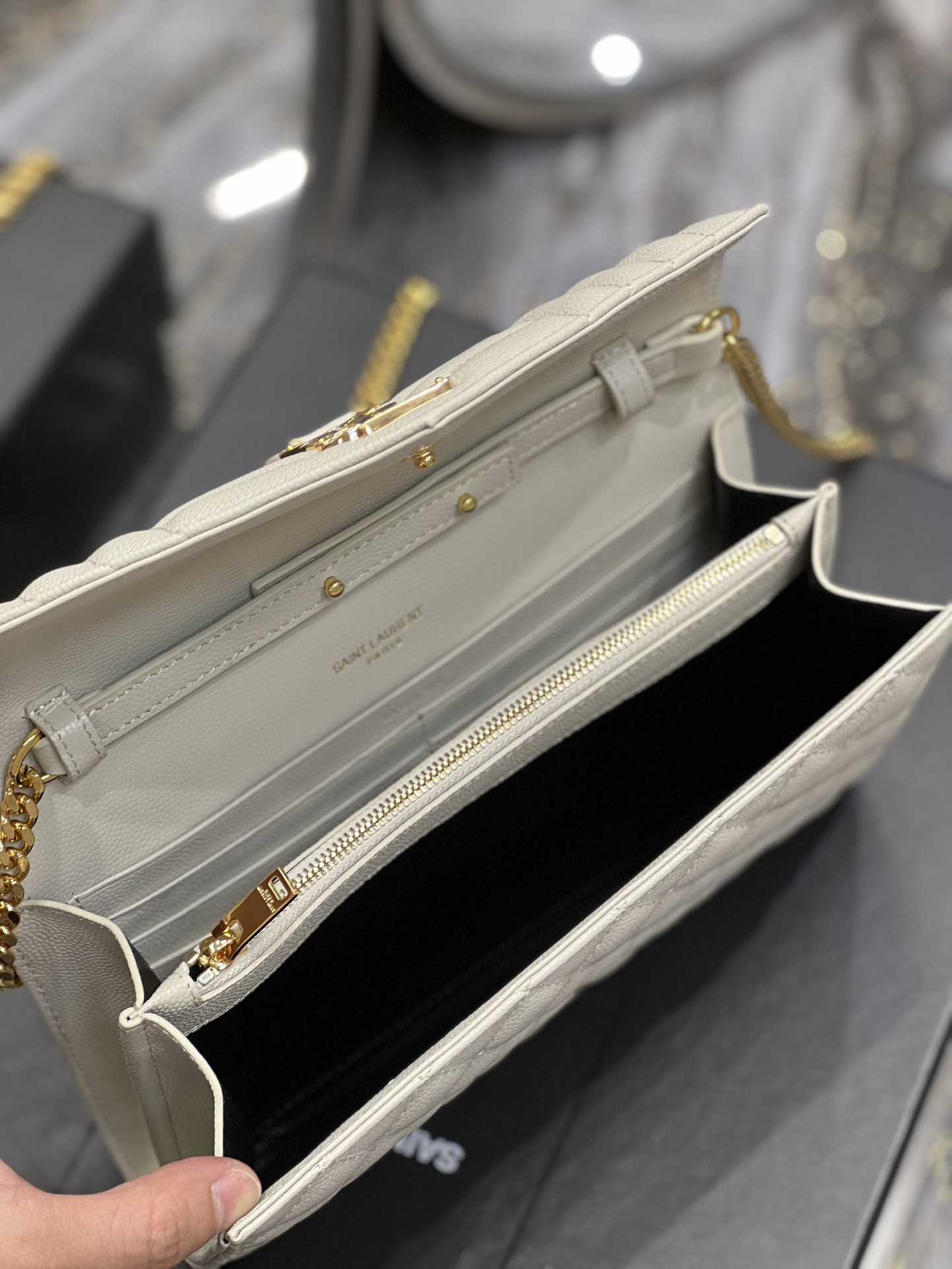 Y*SL Bag Top Quality 22.5*14*4CM