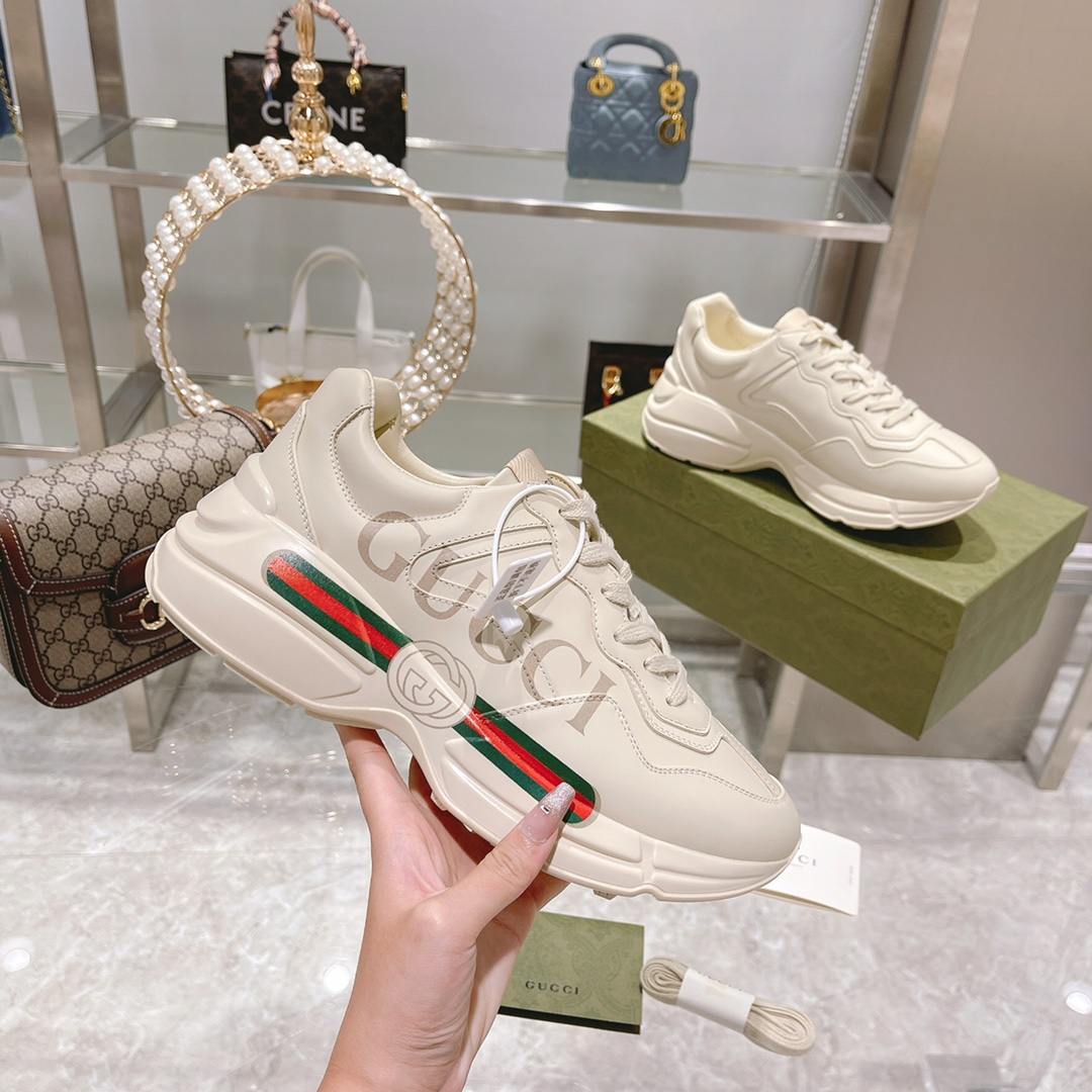 Men Women G*ucci Top Sneaker