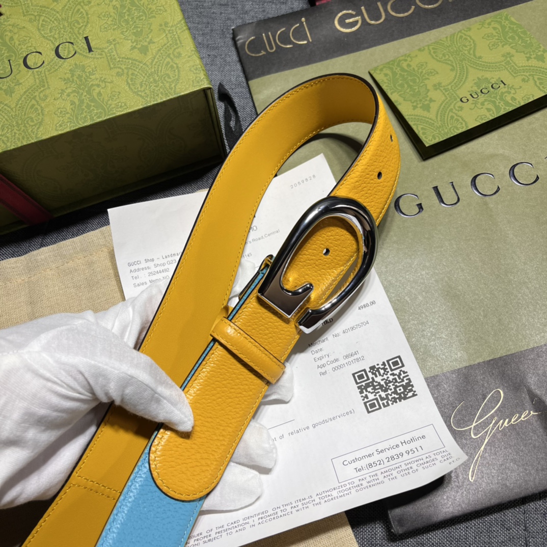 G*ucci Belts Top Quality 40MM