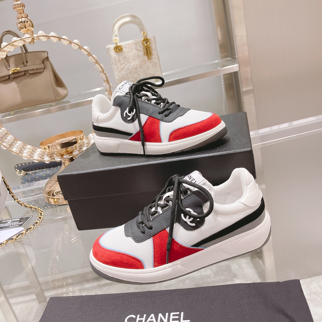 Women C*hanel Top Sneaker