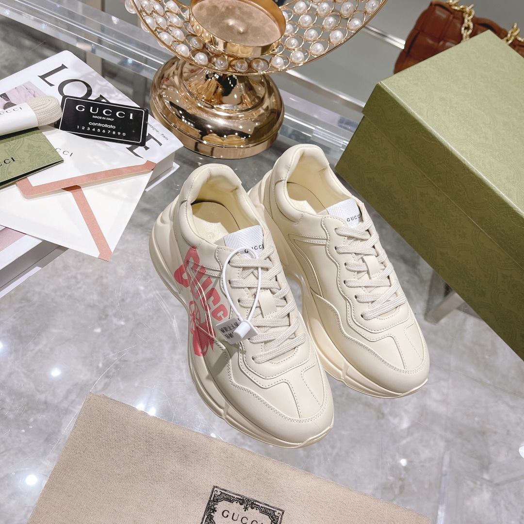 Men Women G*ucci Top Sneaker