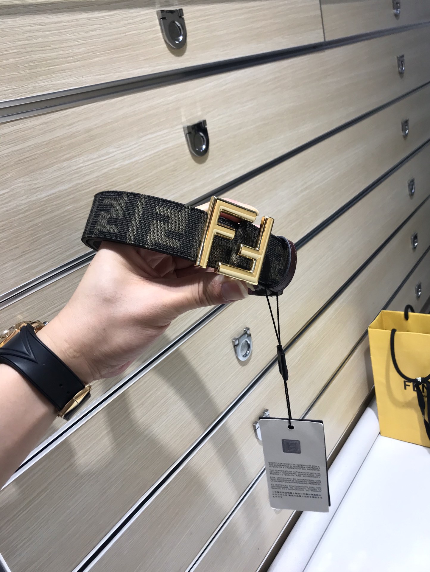 F*endi Belts Top Quality 35MM