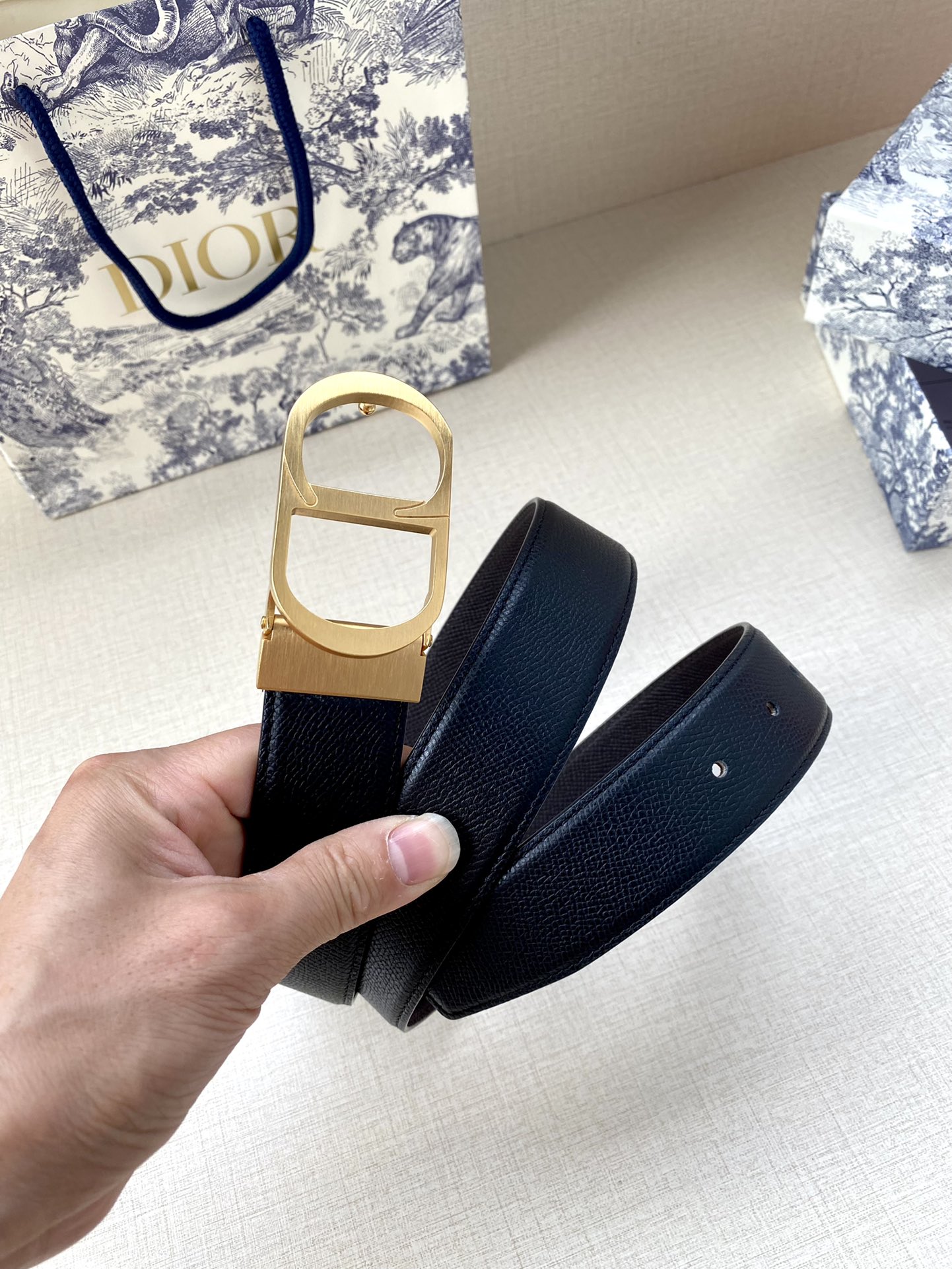 D*ior Belts Top Quality 35MM