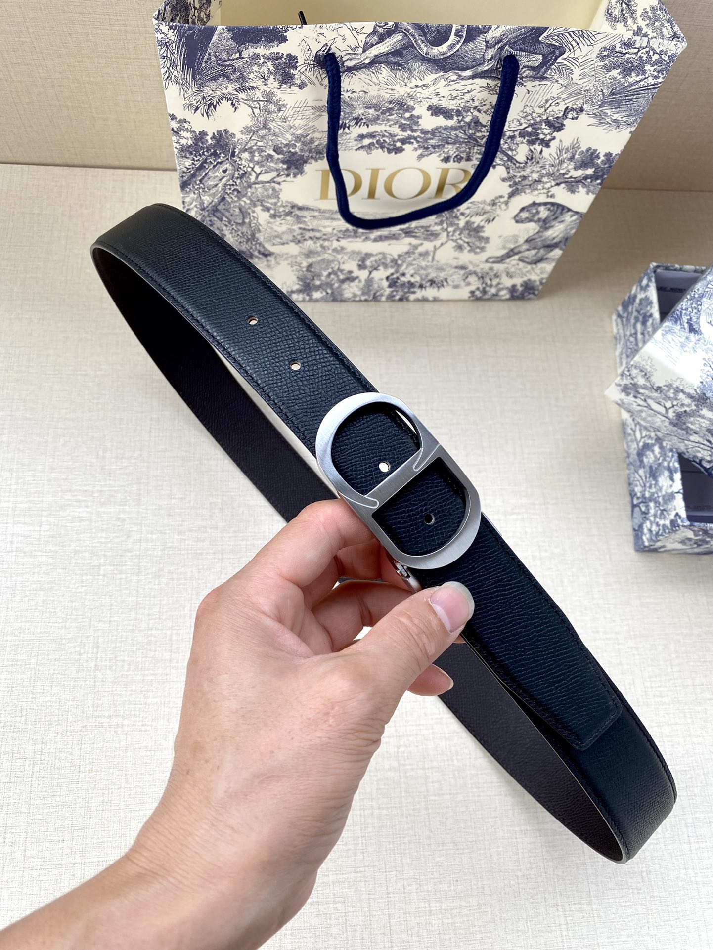 D*ior Belts Top Quality 35MM