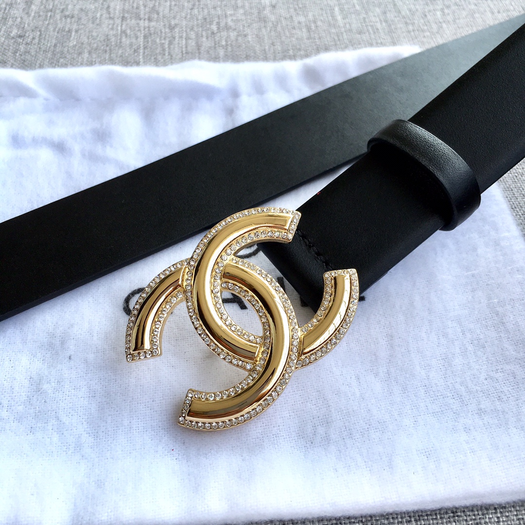 C*hanel Belts Top Quality 30MM