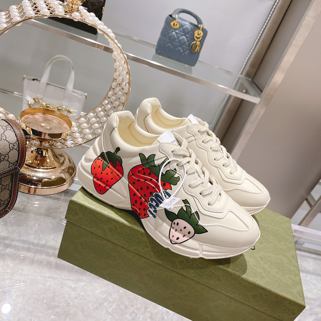 Men Women G*ucci Top Sneaker