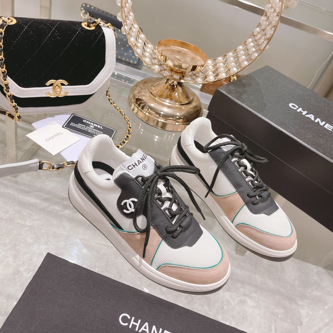 Women C*hanel Top Sneaker