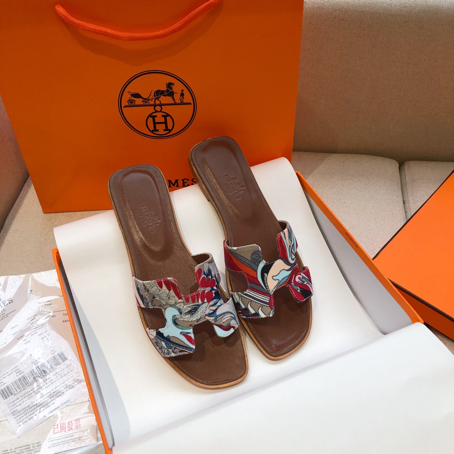 Women H*ermes Top Sandals