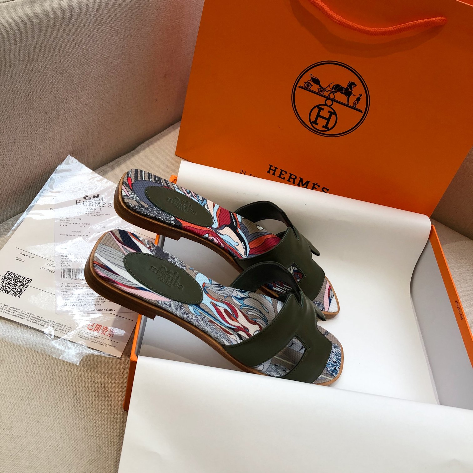 Women H*ermes Top Sandals