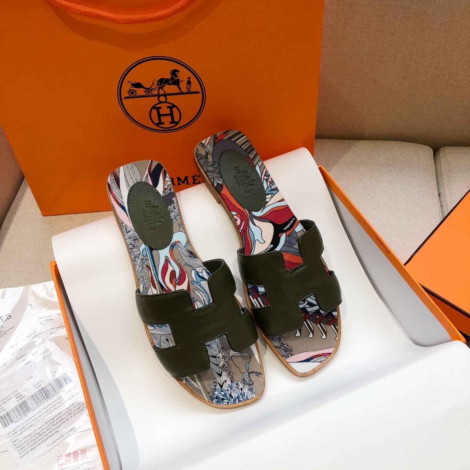 Women H*ermes Top Sandals