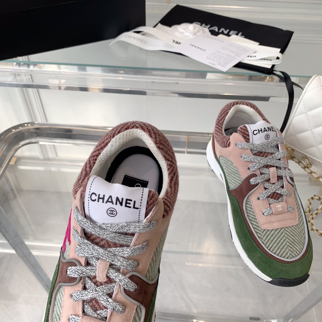 Women C*hanel Top Sneaker